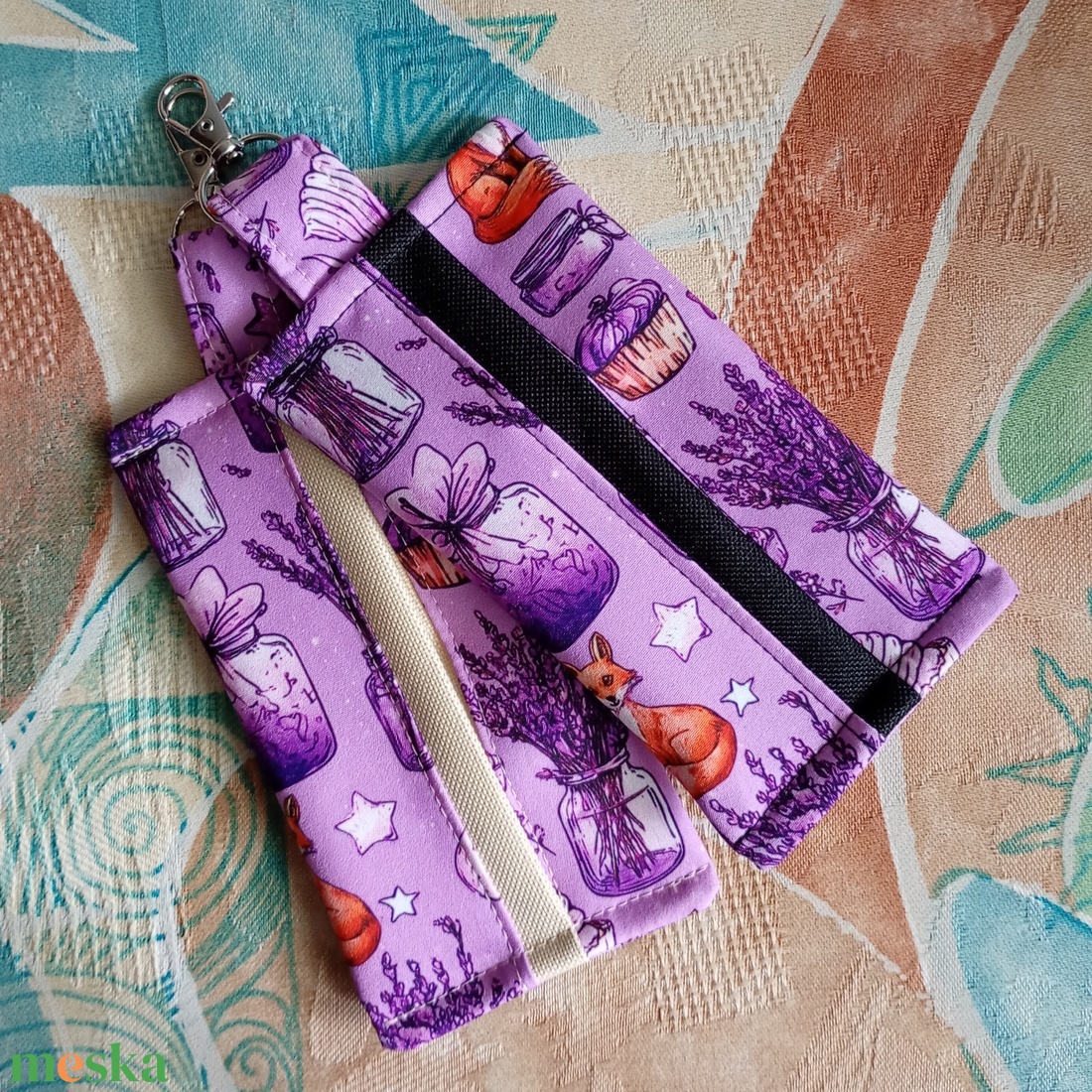 Levendulamintás zsebkendőtartó - táska & tok - pénztárca & más tok - zsebkendőtartó tok - Meska.hu