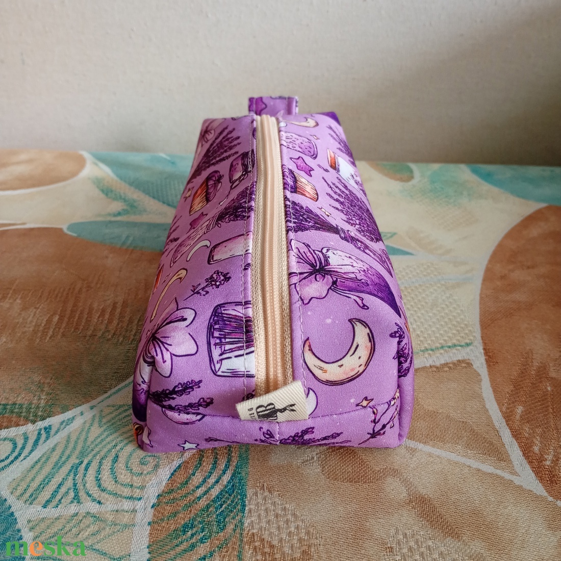 Levendulamintás tolltartó - otthon & életmód - papír, írószer - tolltartó & ceruzatekercs - Meska.hu