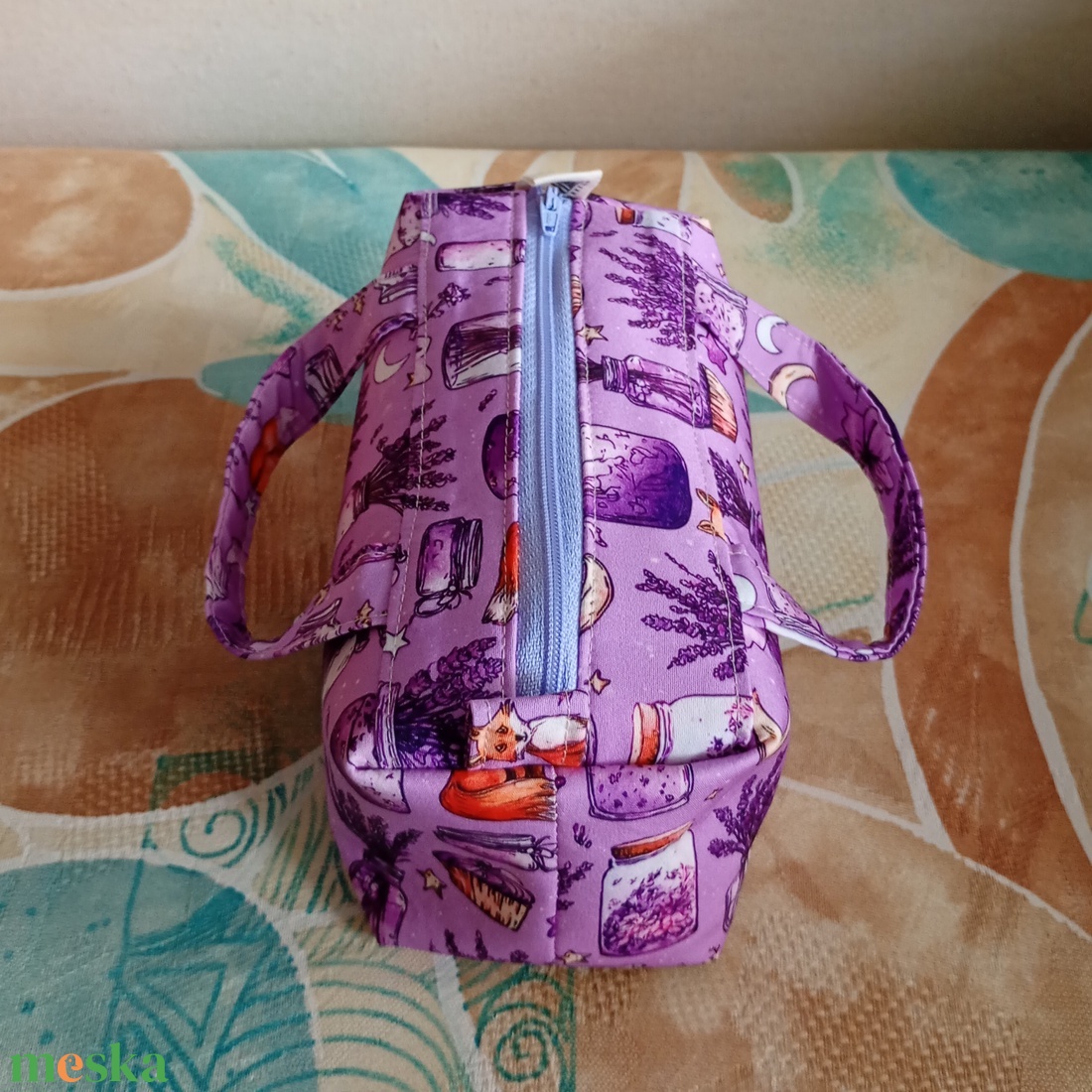 Levendulamintás füles neszeszer - táska & tok - neszesszer - Meska.hu