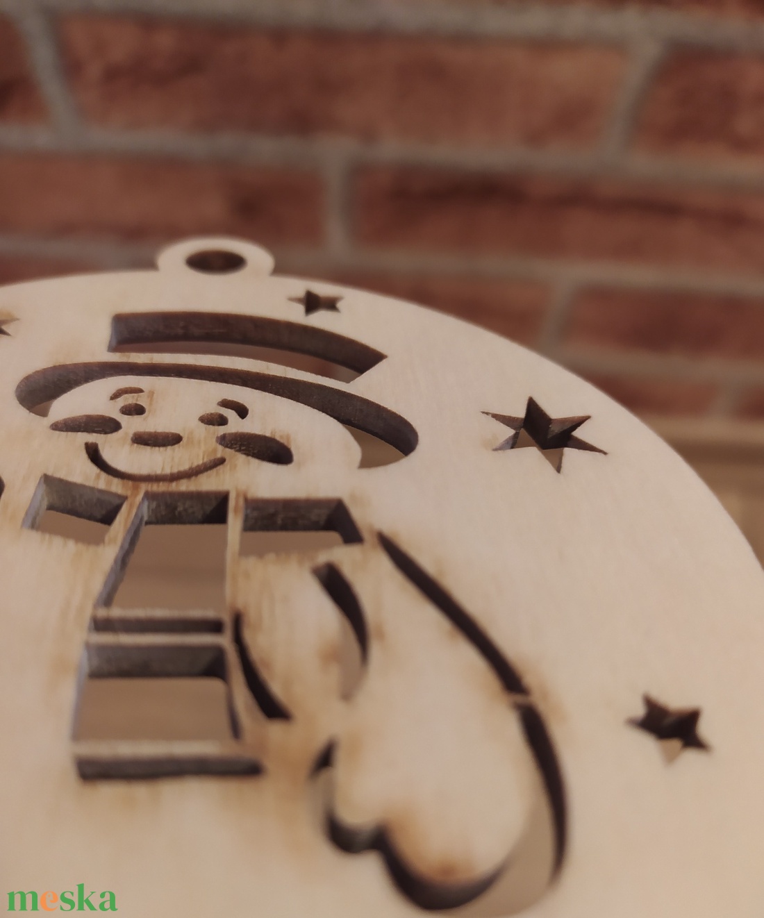 Fa karácsonyi dísz  - karácsony - karácsonyi lakásdekoráció - karácsonyfadíszek - Meska.hu