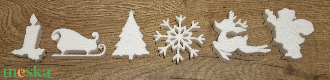 Festhető karácsonyi ablakdísz - karácsony - karácsonyi lakásdekoráció - karácsonyi ablakdíszek, ablakmatricák - Meska.hu