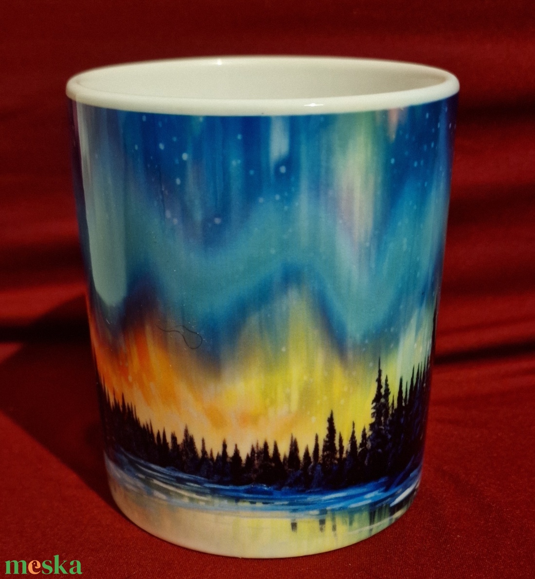 Dekor kerámia bögre Sarki Fény - otthon & életmód - konyhafelszerelés, tálalás - tálalás - bögre & csésze - Meska.hu