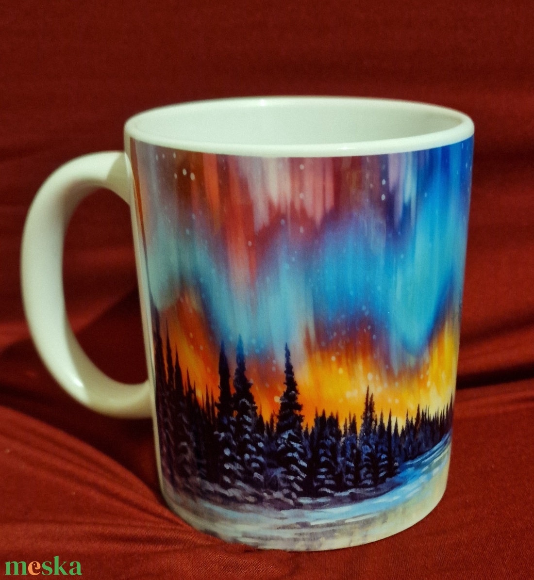 Dekor kerámia bögre Sarki Fény - otthon & életmód - konyhafelszerelés, tálalás - tálalás - bögre & csésze - Meska.hu