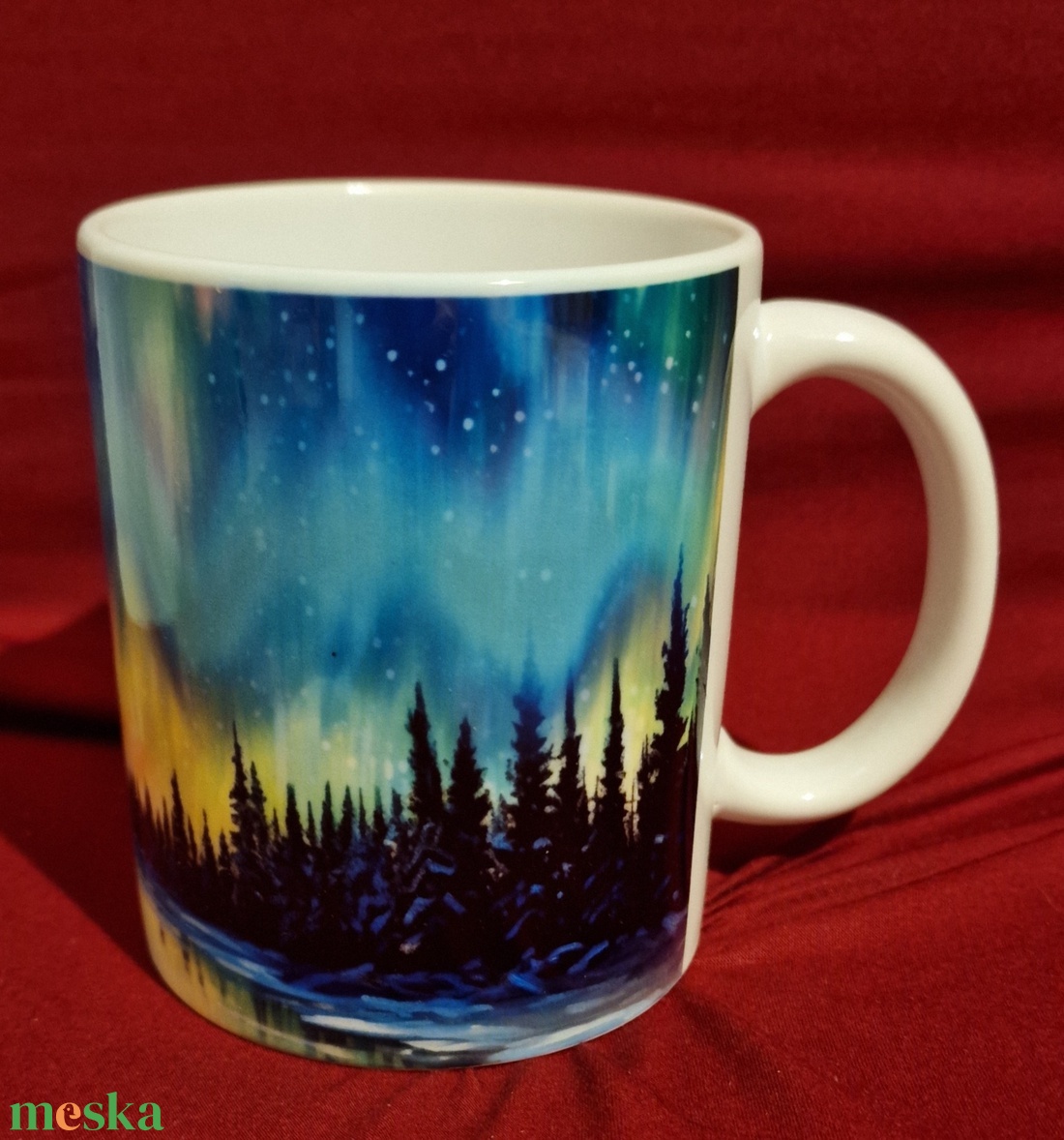 Dekor kerámia bögre Sarki Fény - otthon & életmód - konyhafelszerelés, tálalás - tálalás - bögre & csésze - Meska.hu