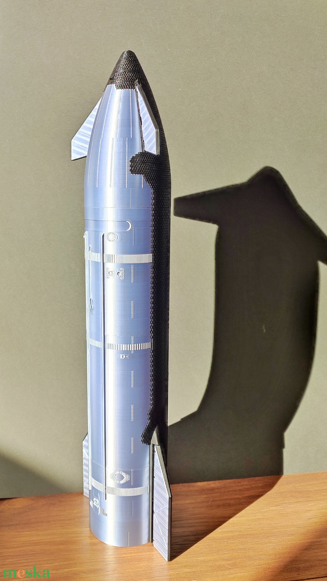 Spacex Starship v2 3d model, 52 cm magas! 1:100 méretarányú. - művészet - makett, modell - Meska.hu Spacex Starship v2 3d model, 52 cm magas! 1:100 méretarányú. - művészet - makett, modell - Meska.hu