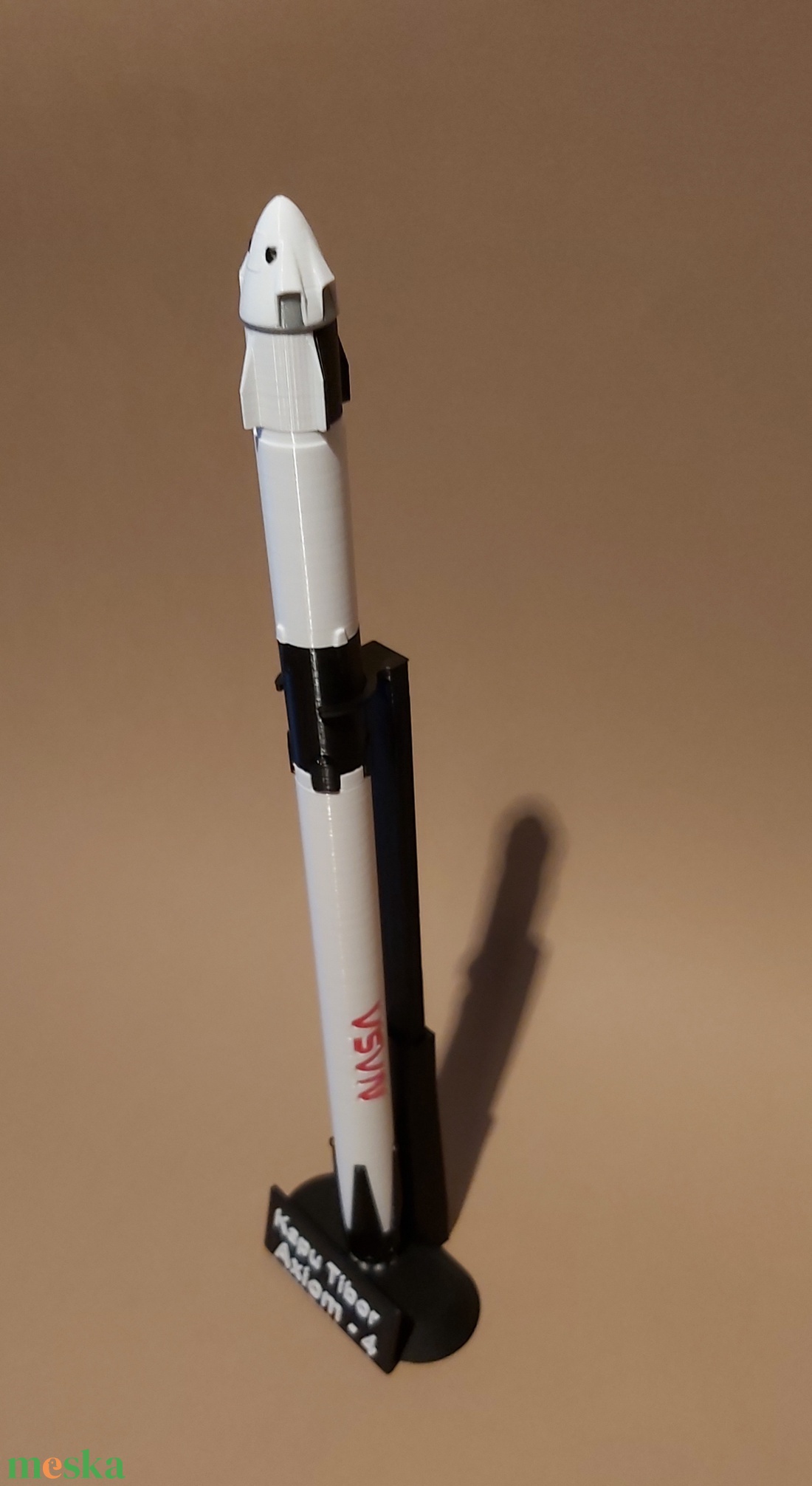 Axiom -4, Kapu Tibor, SpaceX Falcon 9 és Crew dragon 3d model.  - művészet - makett, modell - Meska.hu