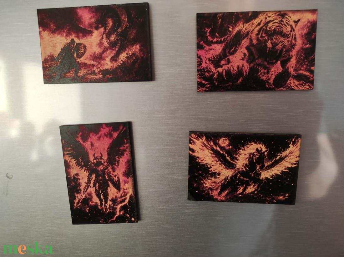 Egyedi Lézergravírozott Hűtőmágnes - otthon & életmód - konyhafelszerelés, tálalás - konyhai dekoráció - hűtőmágnes - Meska.hu