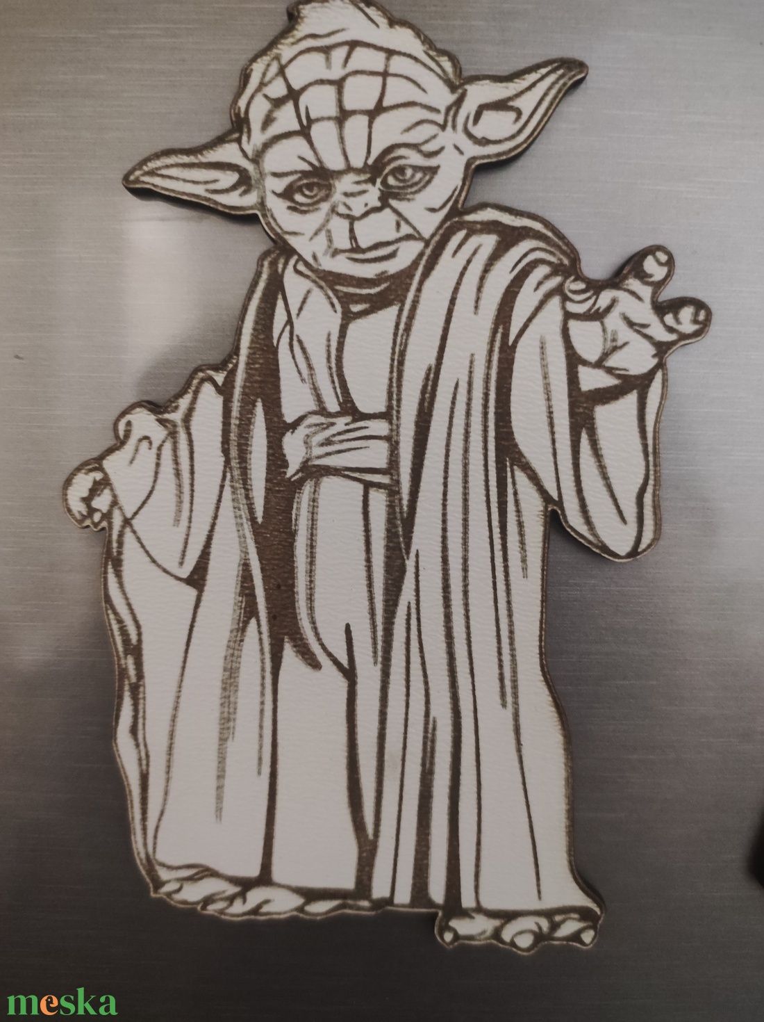 Yoda - Star Wars hűtőmágnes - otthon & életmód - konyhafelszerelés, tálalás - konyhai dekoráció - hűtőmágnes - Meska.hu