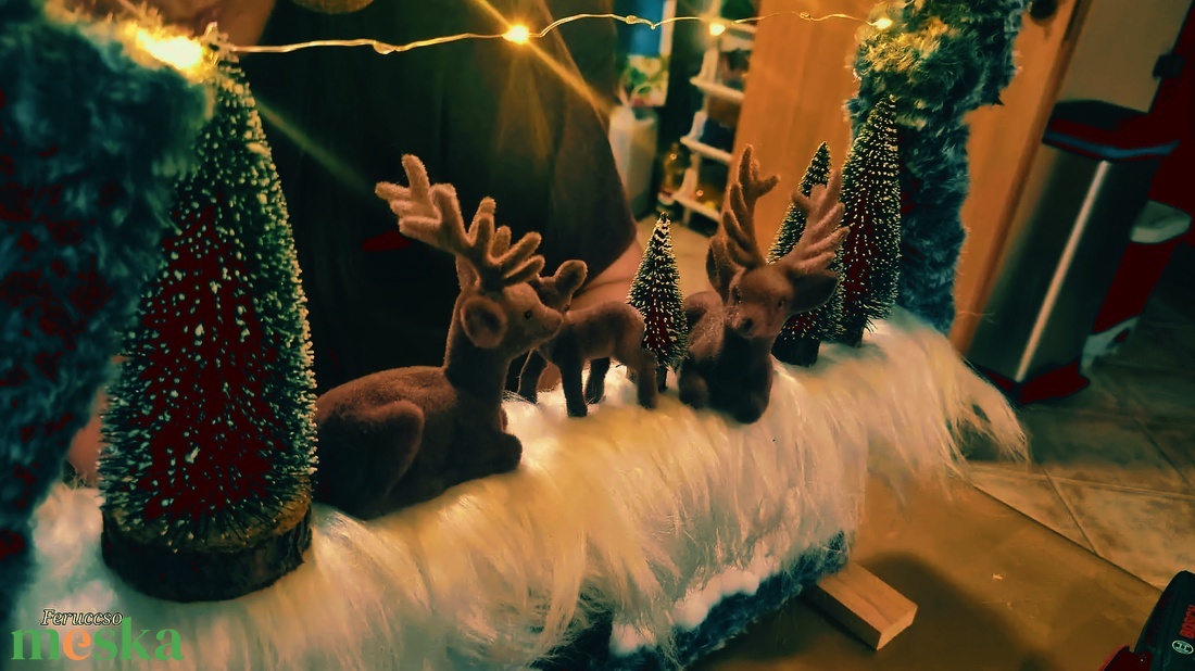 Karácsonyi ablakdísz - karácsony - karácsonyi lakásdekoráció - karácsonyi lakásdíszek - Meska.hu