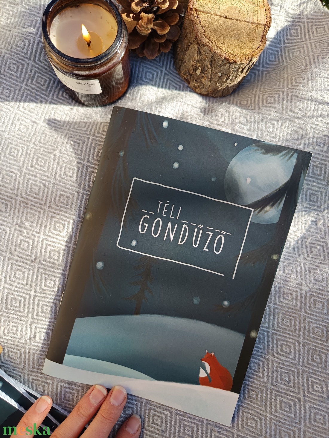 Téli Gondűző - otthon & életmód - papír, írószer - jegyzetfüzet & napló - Meska.hu