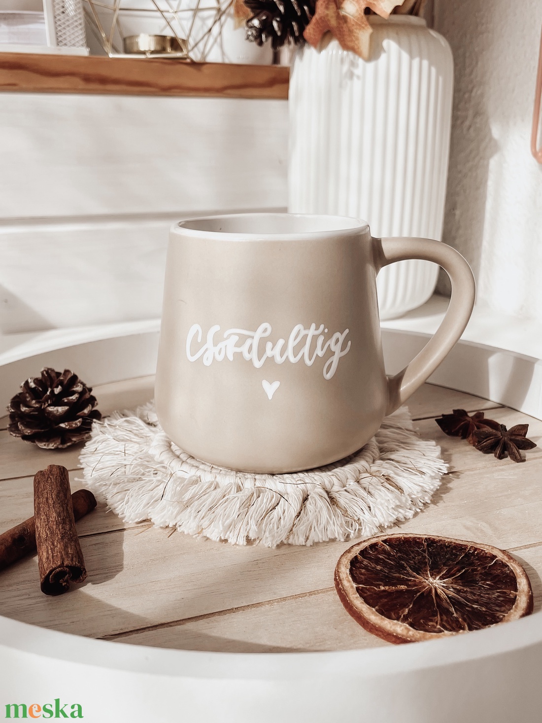 Egyedi feliratú kávés bögre - otthon & életmód - konyhafelszerelés, tálalás - tálalás - bögre & csésze - Meska.hu