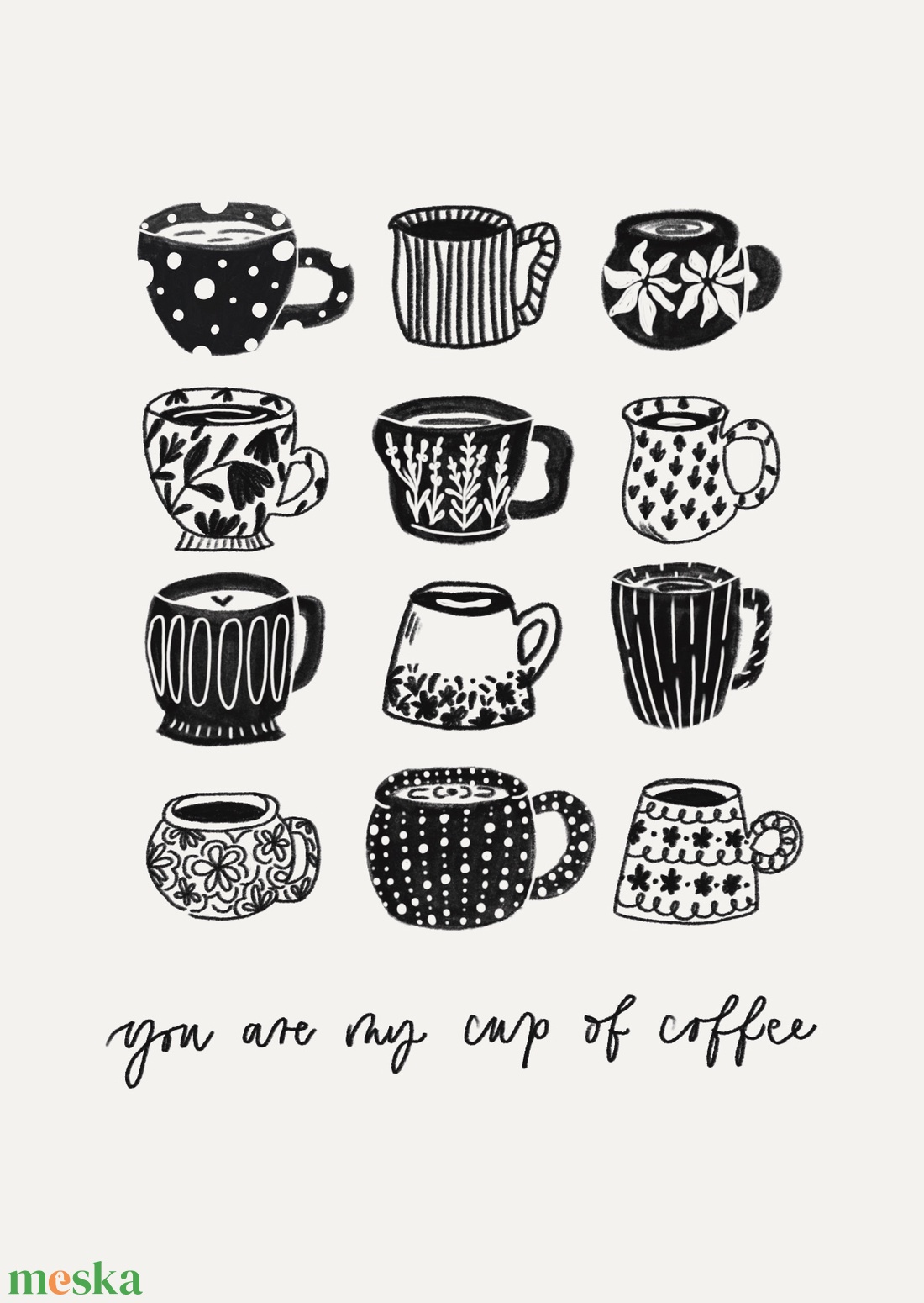 Valentin napi képeslap - otthon & életmód - papír, írószer - ajándékozás kellékei - képeslap, üdvözlőlap - Meska.hu