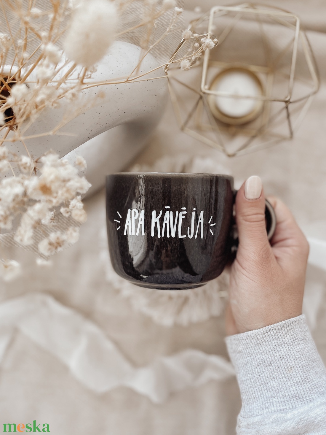 Egyedi feliratú kávés bögre - fehér - otthon & életmód - konyhafelszerelés, tálalás - tálalás - bögre & csésze - Meska.hu