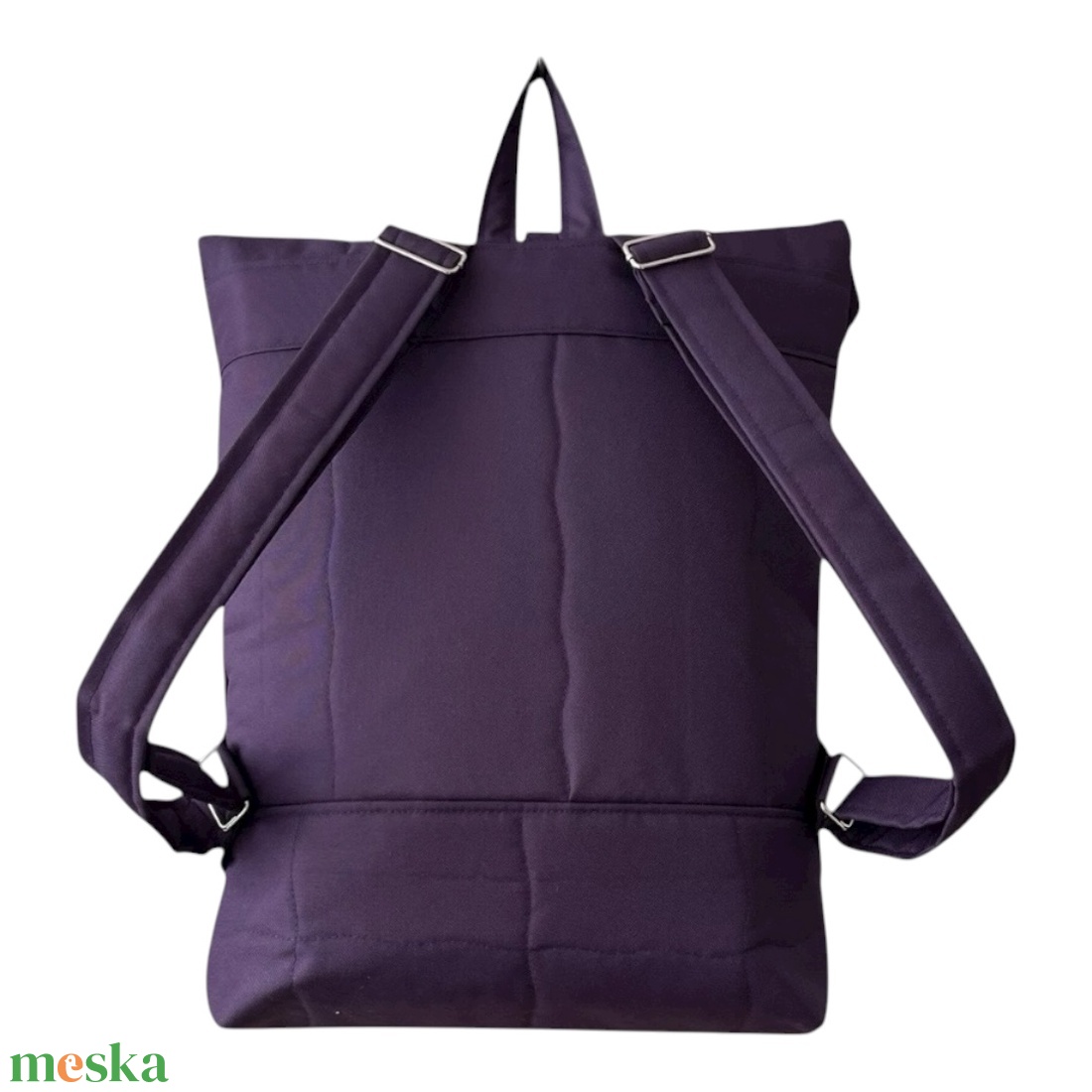 #HME7 Blaur szilva vízhatlan rolltop hátizsák  - táska & tok - laptoptáska, laptop hátizsák - Meska.hu