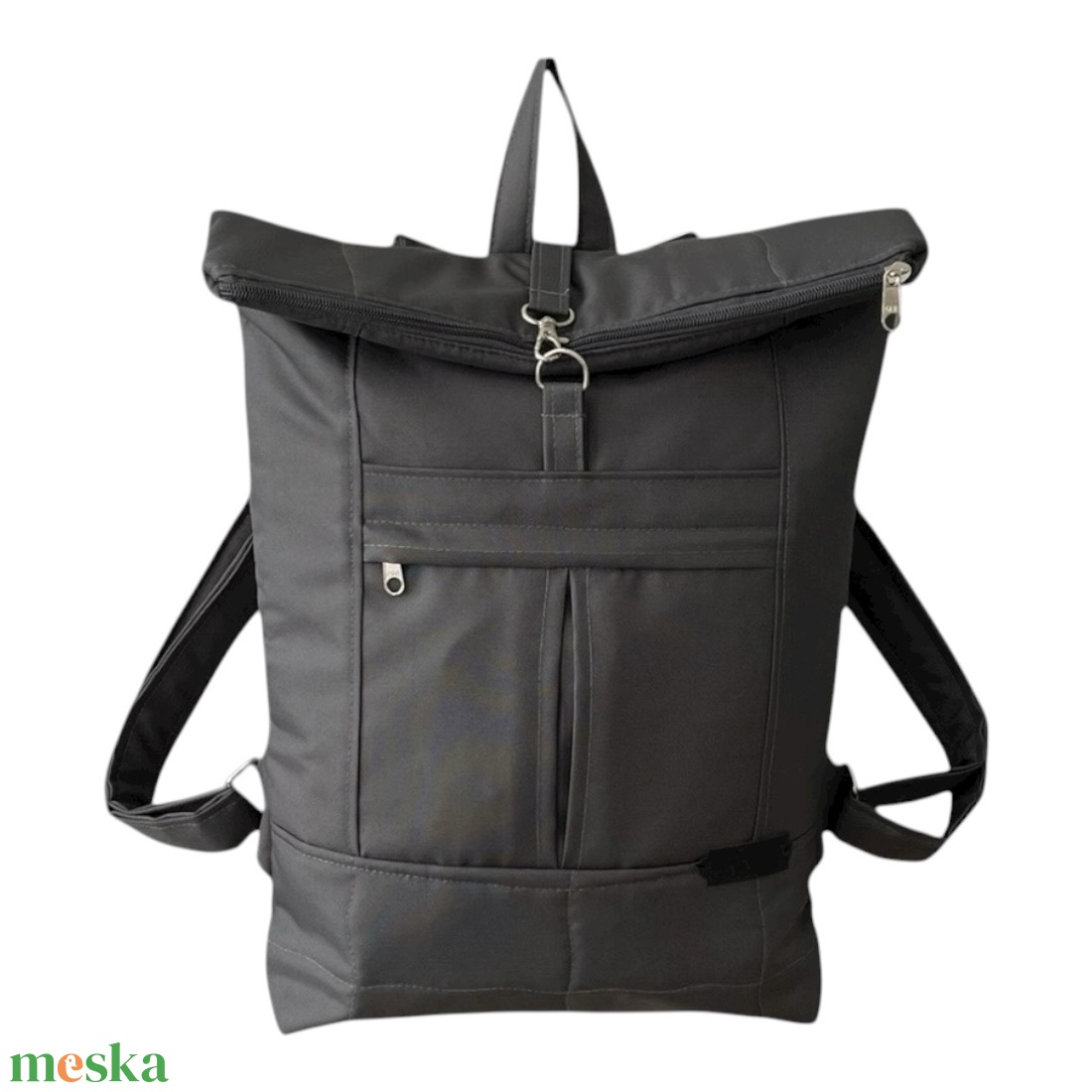 #HME18 Blaur szürke vízhatlan rolltop hátizsák  - táska & tok - laptoptáska, laptop hátizsák - Meska.hu