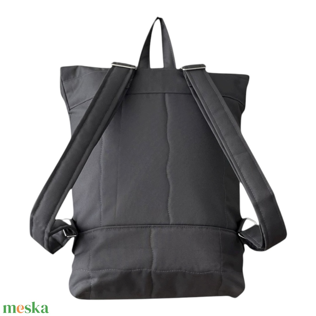 #HME18 Blaur szürke vízhatlan rolltop hátizsák  - táska & tok - laptoptáska, laptop hátizsák - Meska.hu