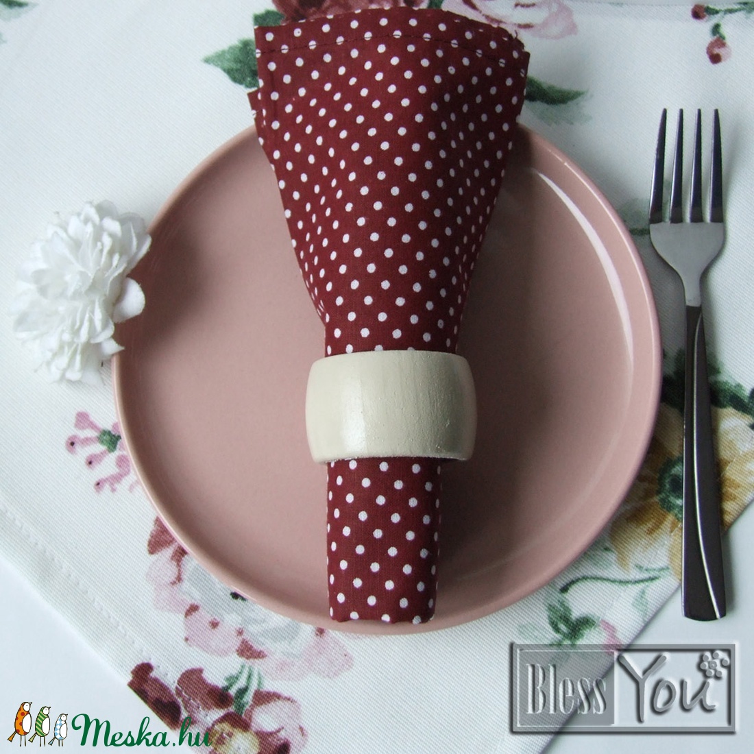 Lady Rose - rózsás asztalterítő  -  - Meska.hu