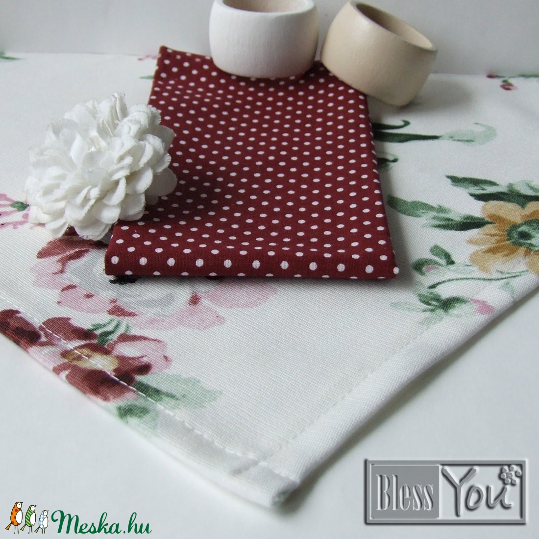 Lady Rose - rózsás asztalterítő  -  - Meska.hu