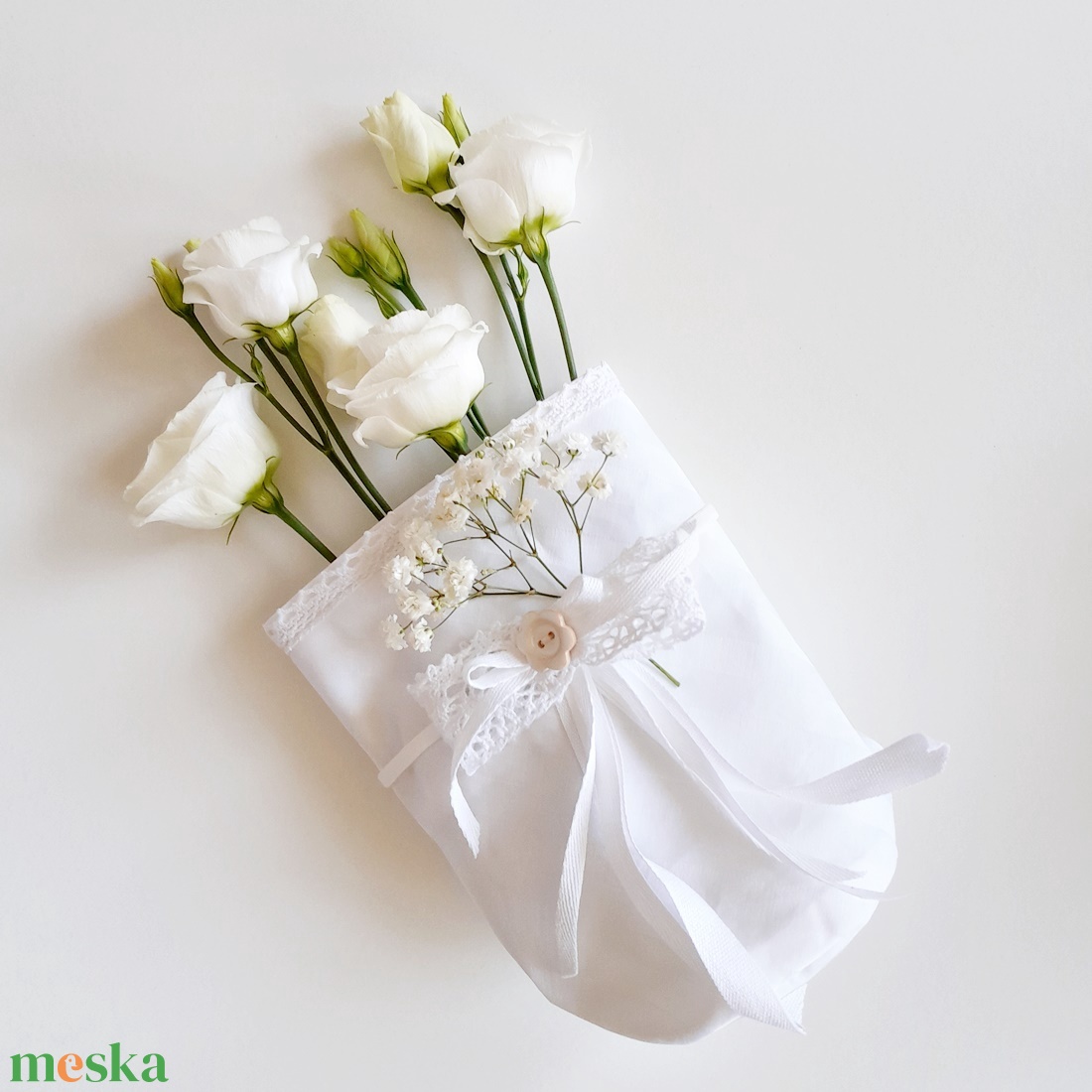 UTOLSÓ darabok AKCIÓSAN! Menyasszonyi táska, szütyő - esküvői kistáska - esküvő - kiegészítők - táska - Meska.hu
