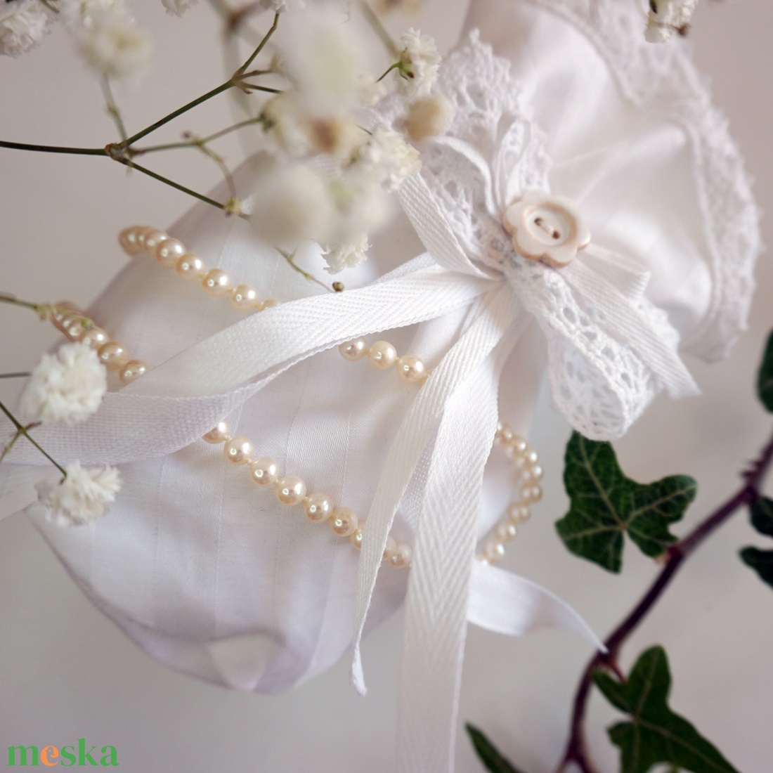 UTOLSÓ darabok AKCIÓSAN! Menyasszonyi táska, szütyő - esküvői kistáska - esküvő - kiegészítők - táska - Meska.hu