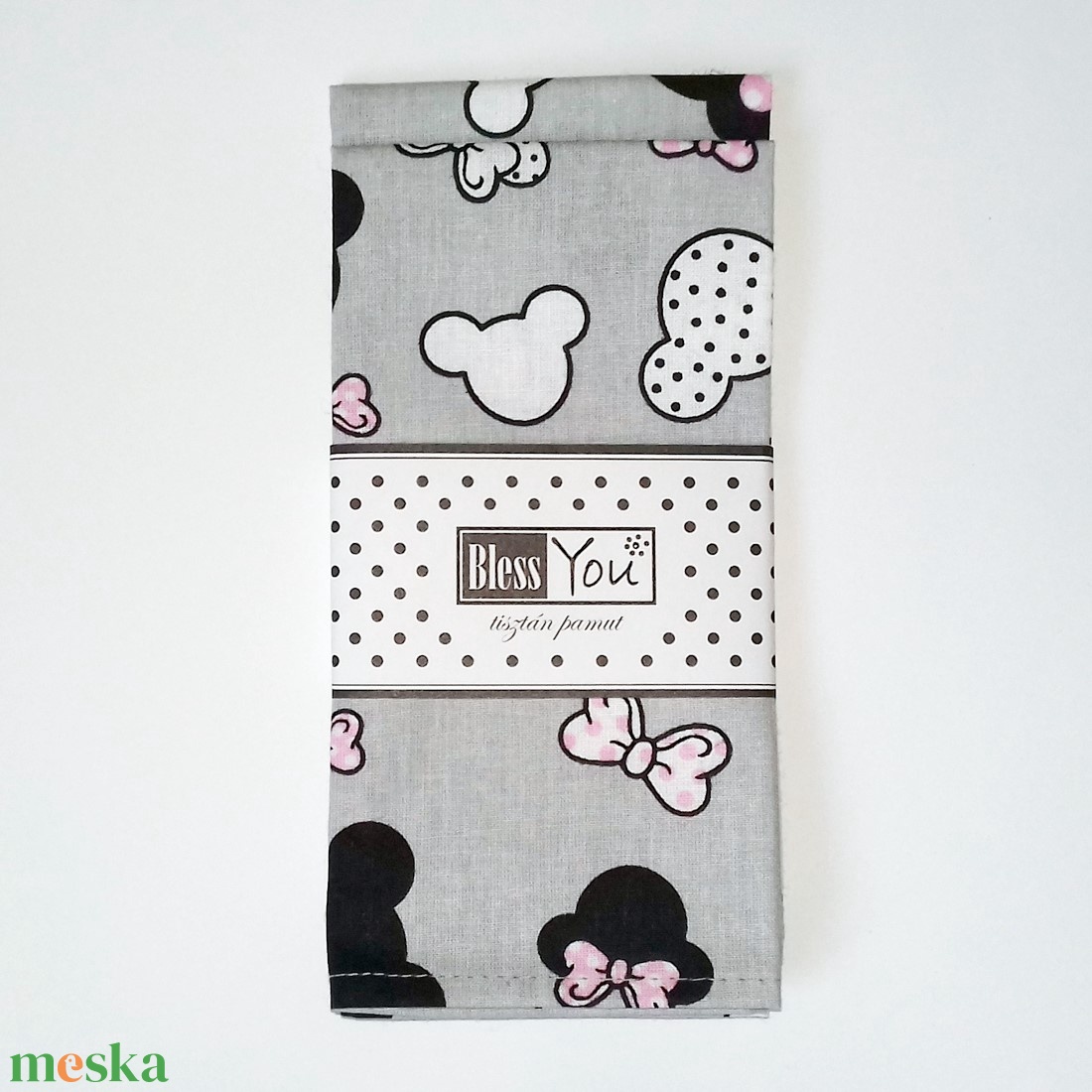  Iskolai Minnie egeres szendvics csomagoló szalvéta iskolába, gyerekeknek, Miki egér mintával - táska & tok - uzsonna- & ebéd tartó - szendvics csomagoló - Meska.hu