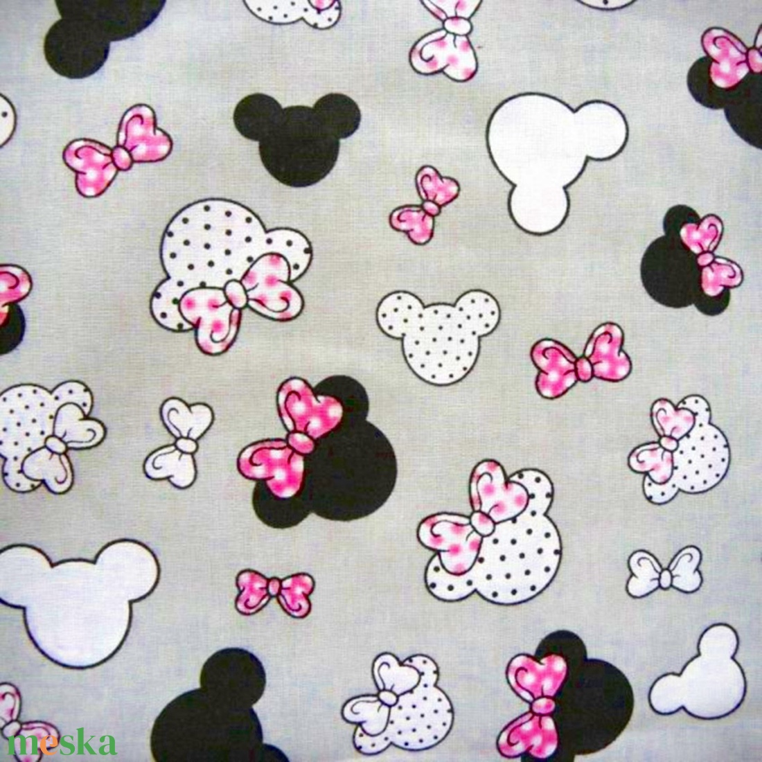 Iskolai Mickey / Minnie egeres szendvics csomagoló textilszalvéta - táska & tok - hátizsák - iskolatáska - Meska.hu