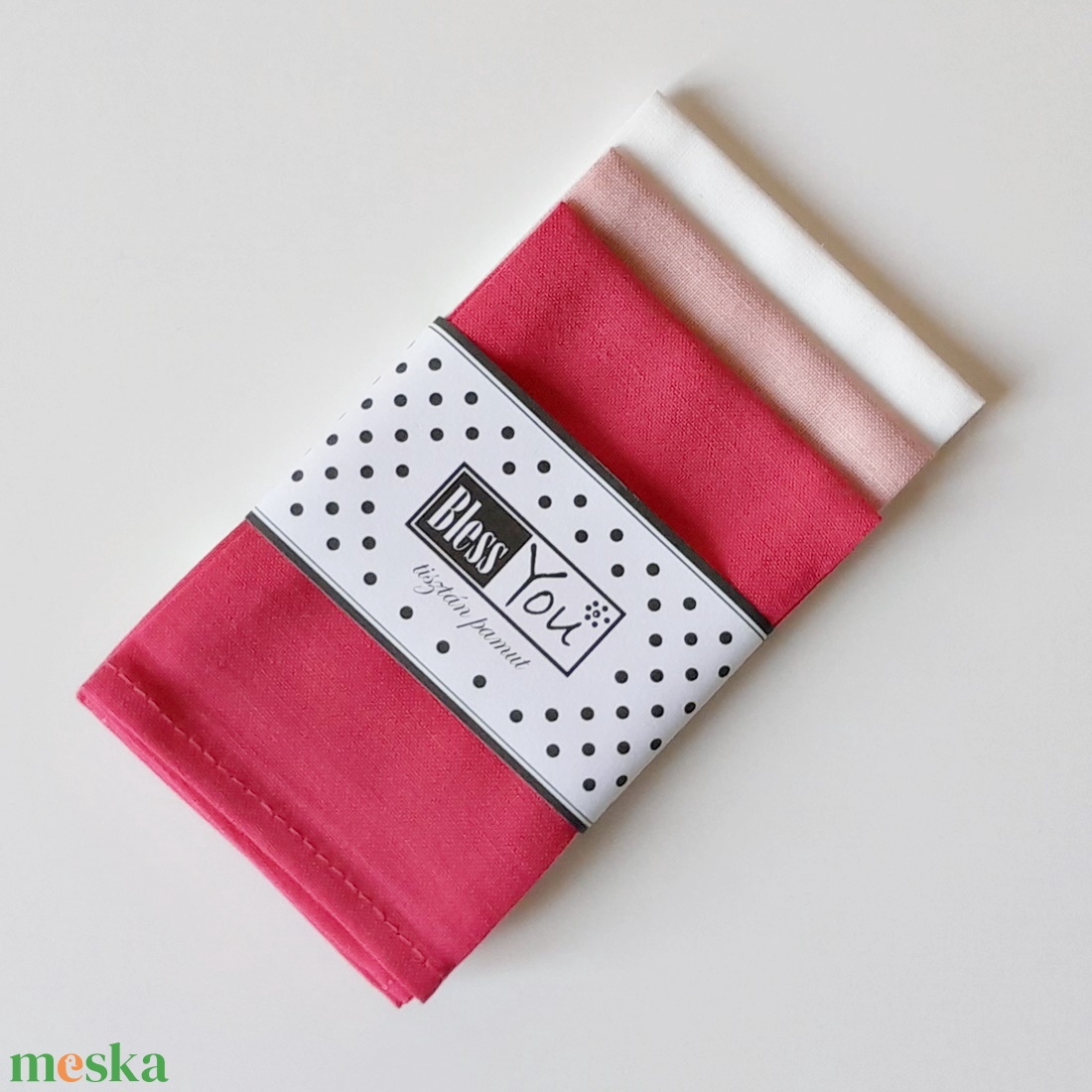 Barbie - rózsaszín és pink női design zsebkendő - ruha & divat - sál, sapka, kendő - kendő - Meska.hu