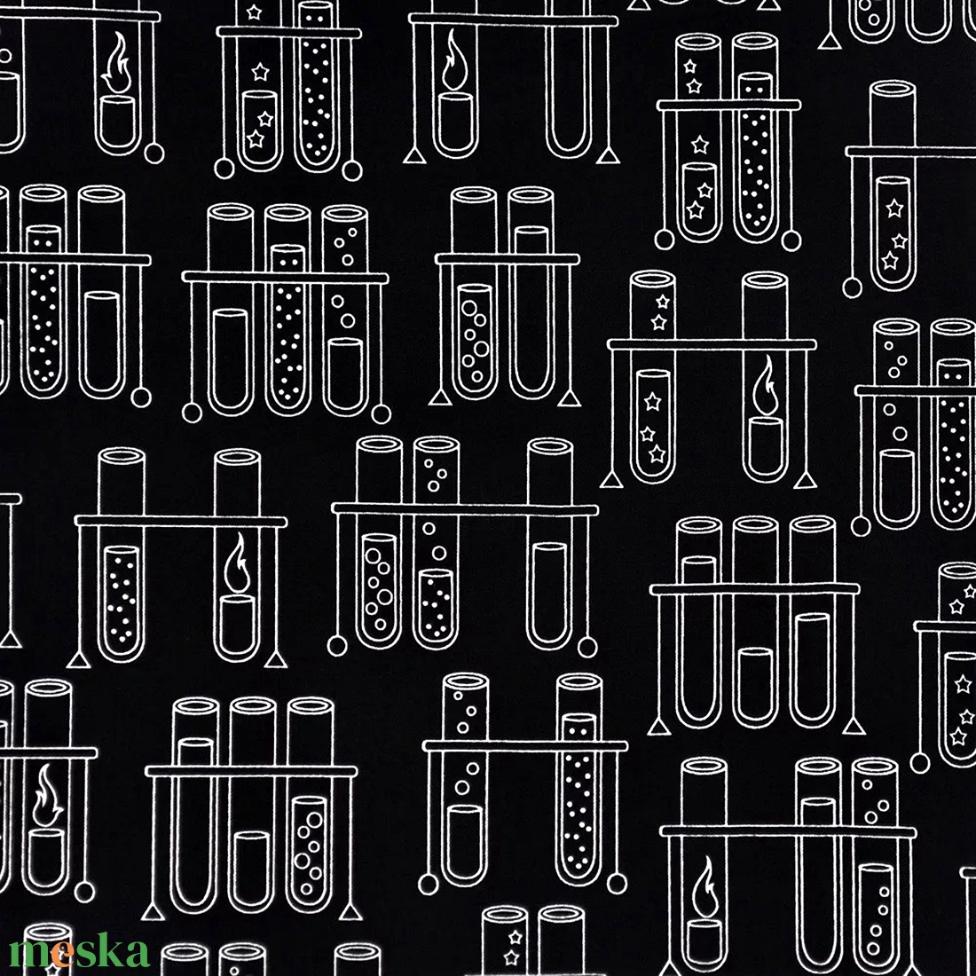 Kémia mintás zsebkendő kémcsővel, vegyjelekkel vegyészeknek, kémiatanároknak ötletes ajándék - ruha & divat - férfi ruha - nyakkendő - Meska.hu