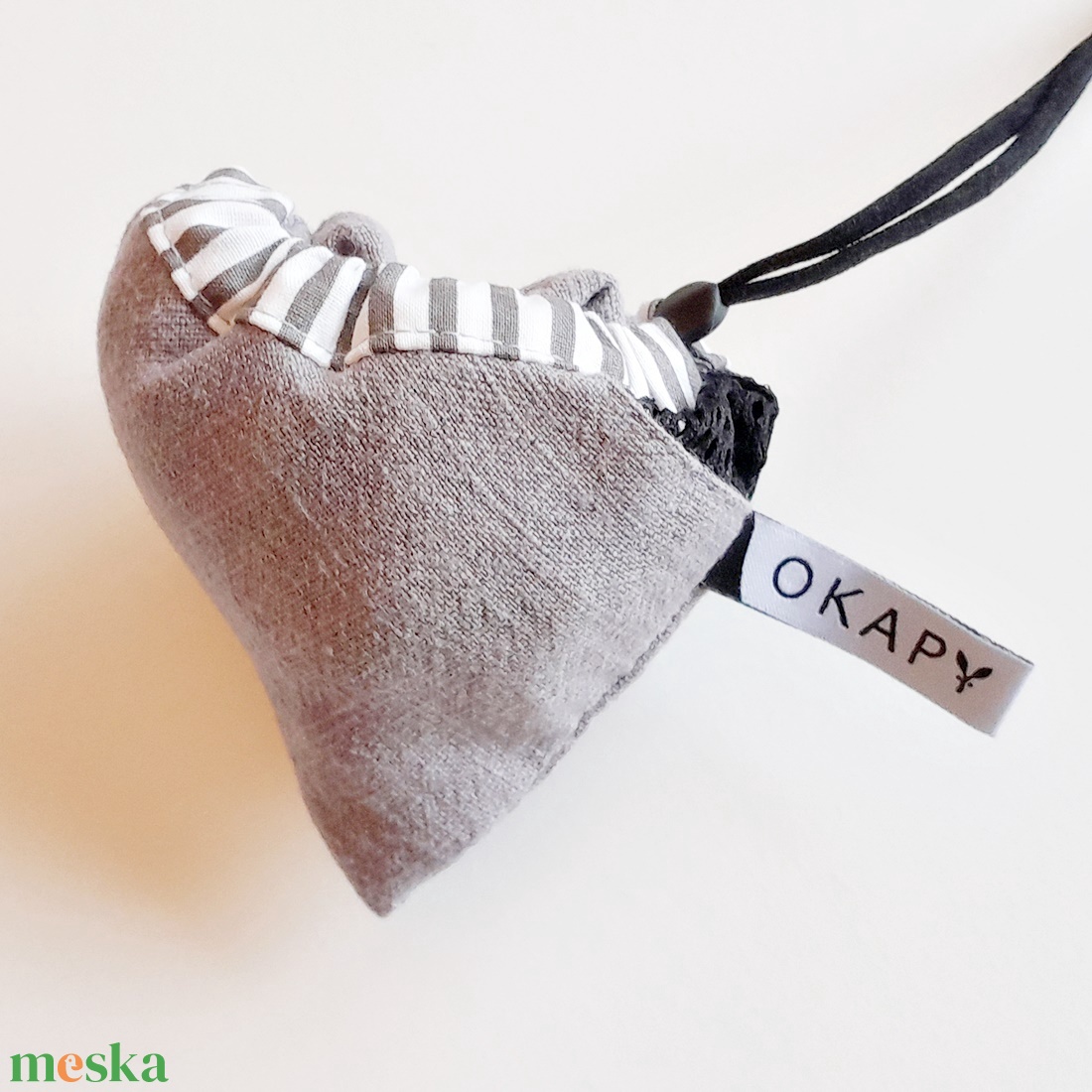 Egyszínű kék és szürke összehajtható hálós bevásárlózsák, férfiaknak - XL méret - táska & tok - bevásárlás & shopper táska - zöldség/gyümölcs zsák - Meska.hu