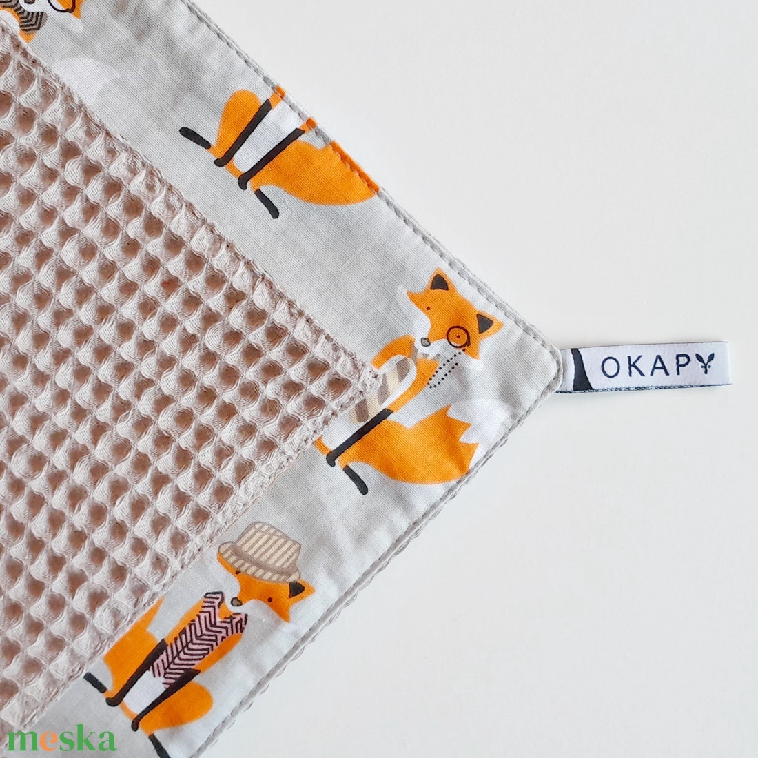 Rókás, népi mintás vagy tengerész konyhai törlőkendő - nagy méret, papír helyett (2 db) - otthon & életmód - konyhafelszerelés, tálalás - konyhai textil - konyharuha & törlőkendő - Meska.hu