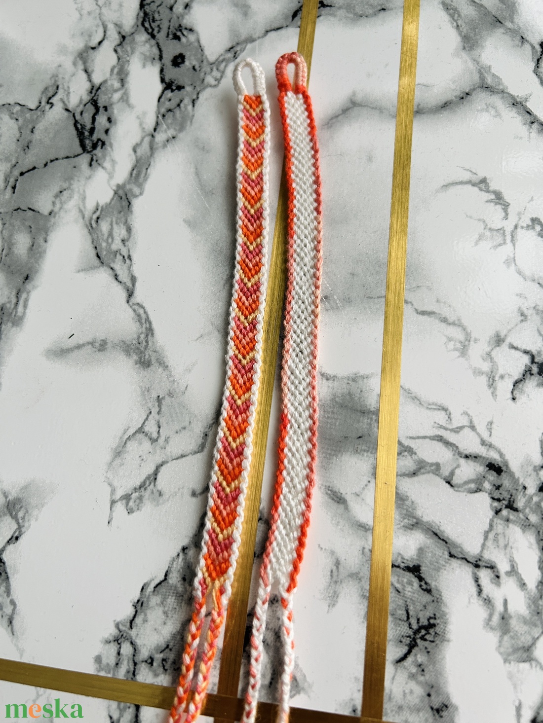 Kézműves csomózott karkötő - ékszer - karkötő - fonott karkötő - Meska.hu