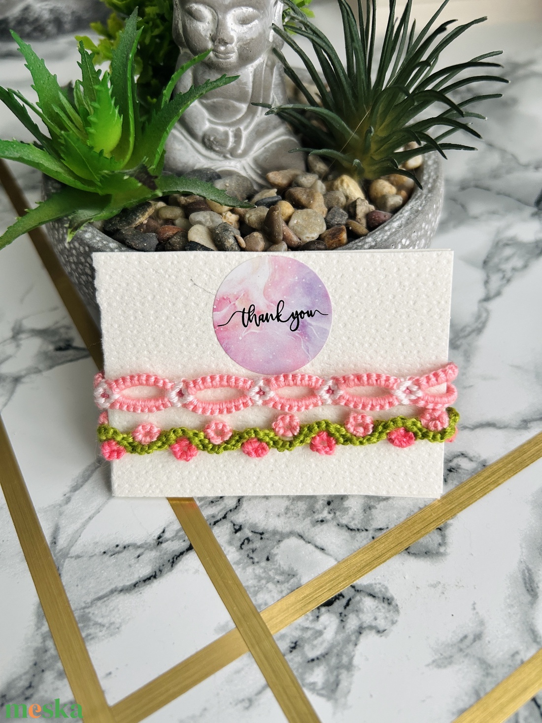 Karkötő - ékszer - karkötő - fonott karkötő - Meska.hu