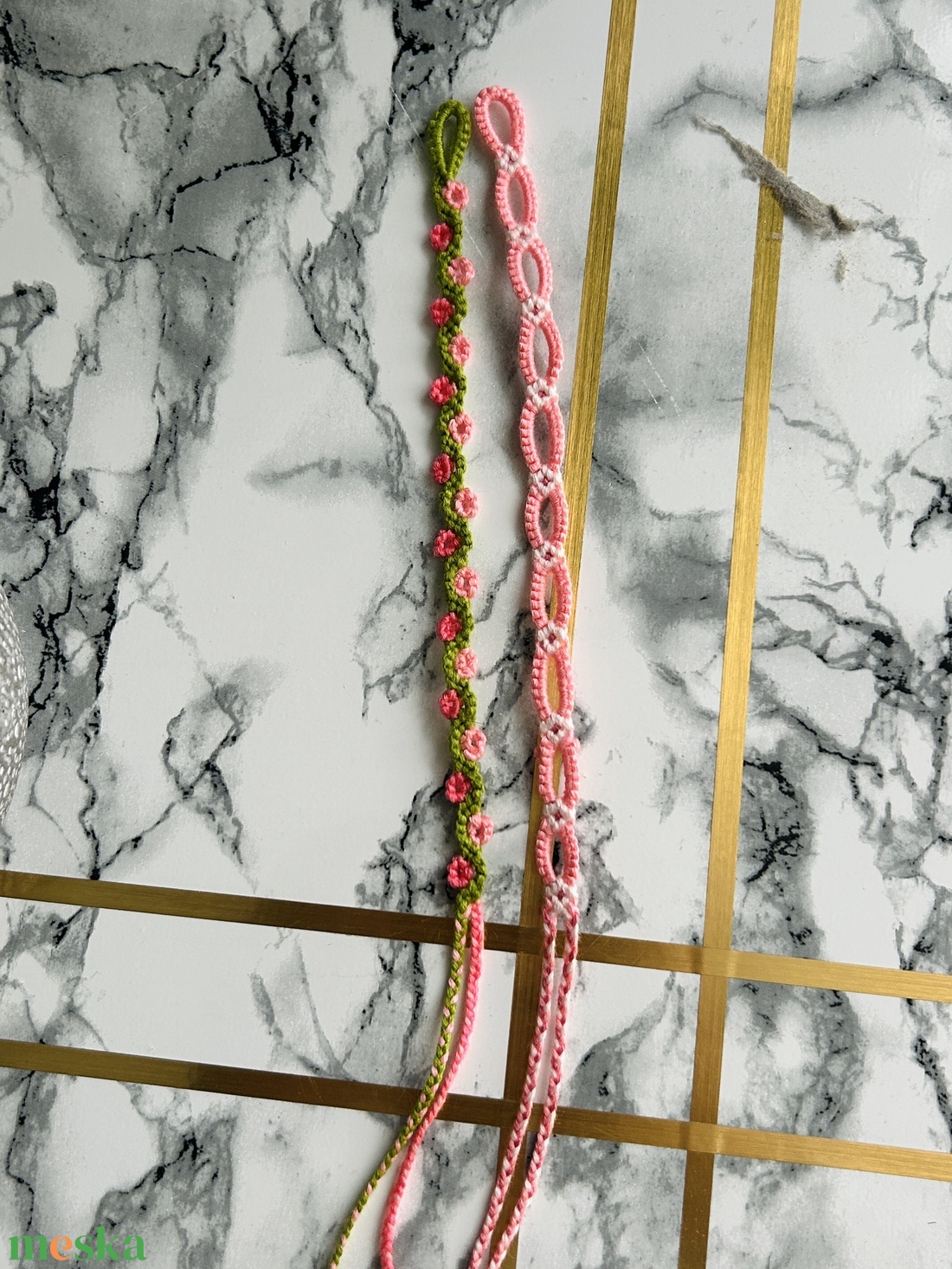 Karkötő - ékszer - karkötő - fonott karkötő - Meska.hu