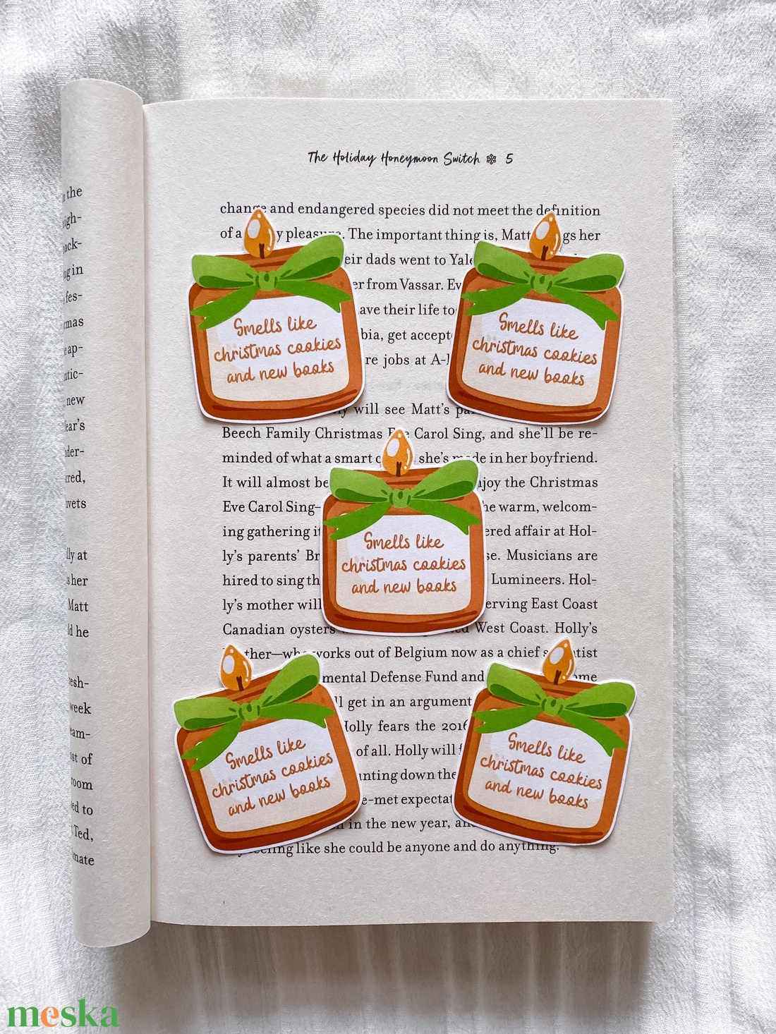 Smells like Christmas - matrica - otthon & életmód - papír, írószer - matrica, matrica csomag - Meska.hu