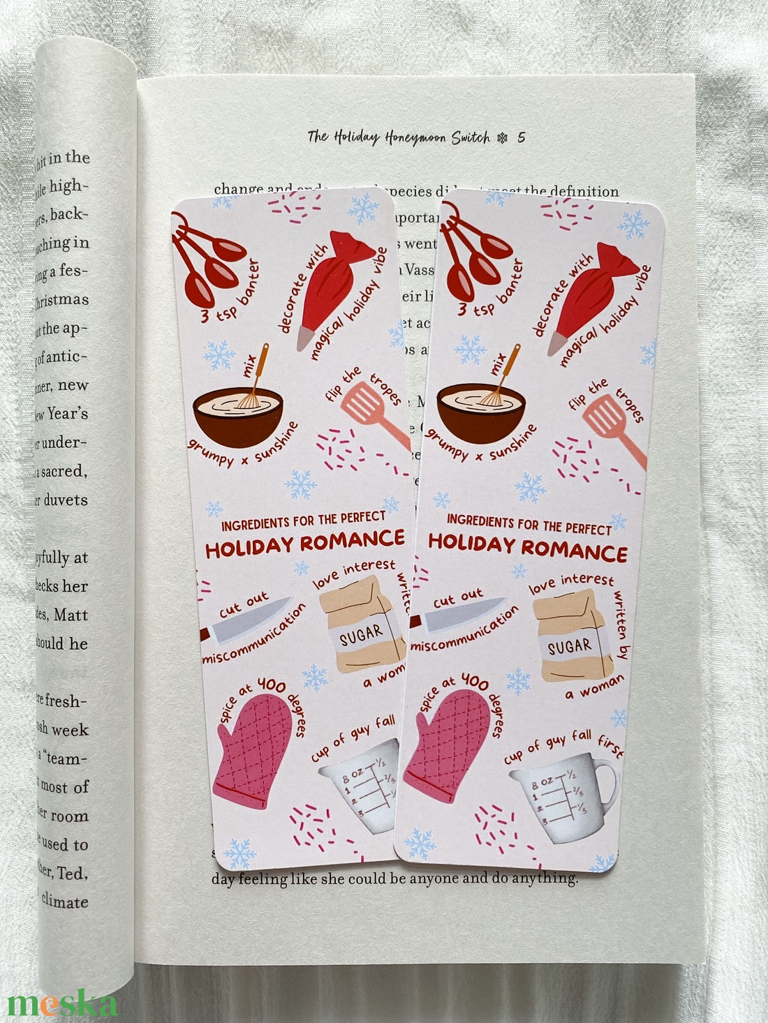 Ingredients for the... - könyvjelző - könyv & zene - könyvjelző - Meska.hu