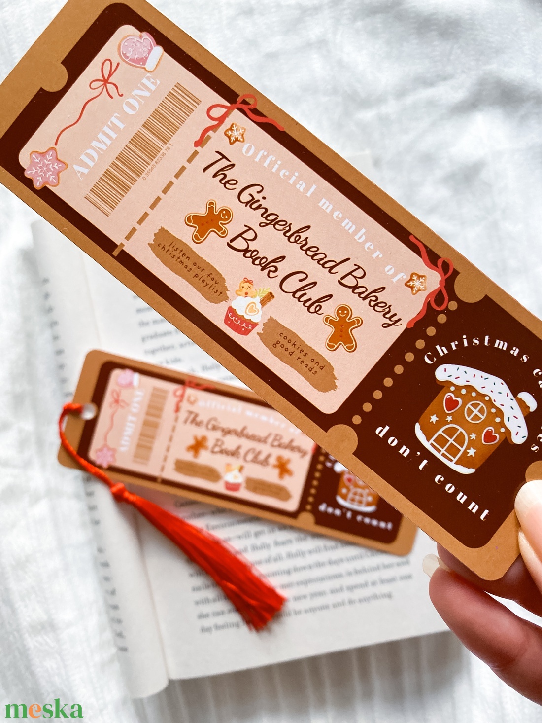 The Gingerbread Bakery - könyvjelző - könyv & zene - könyvjelző - Meska.hu