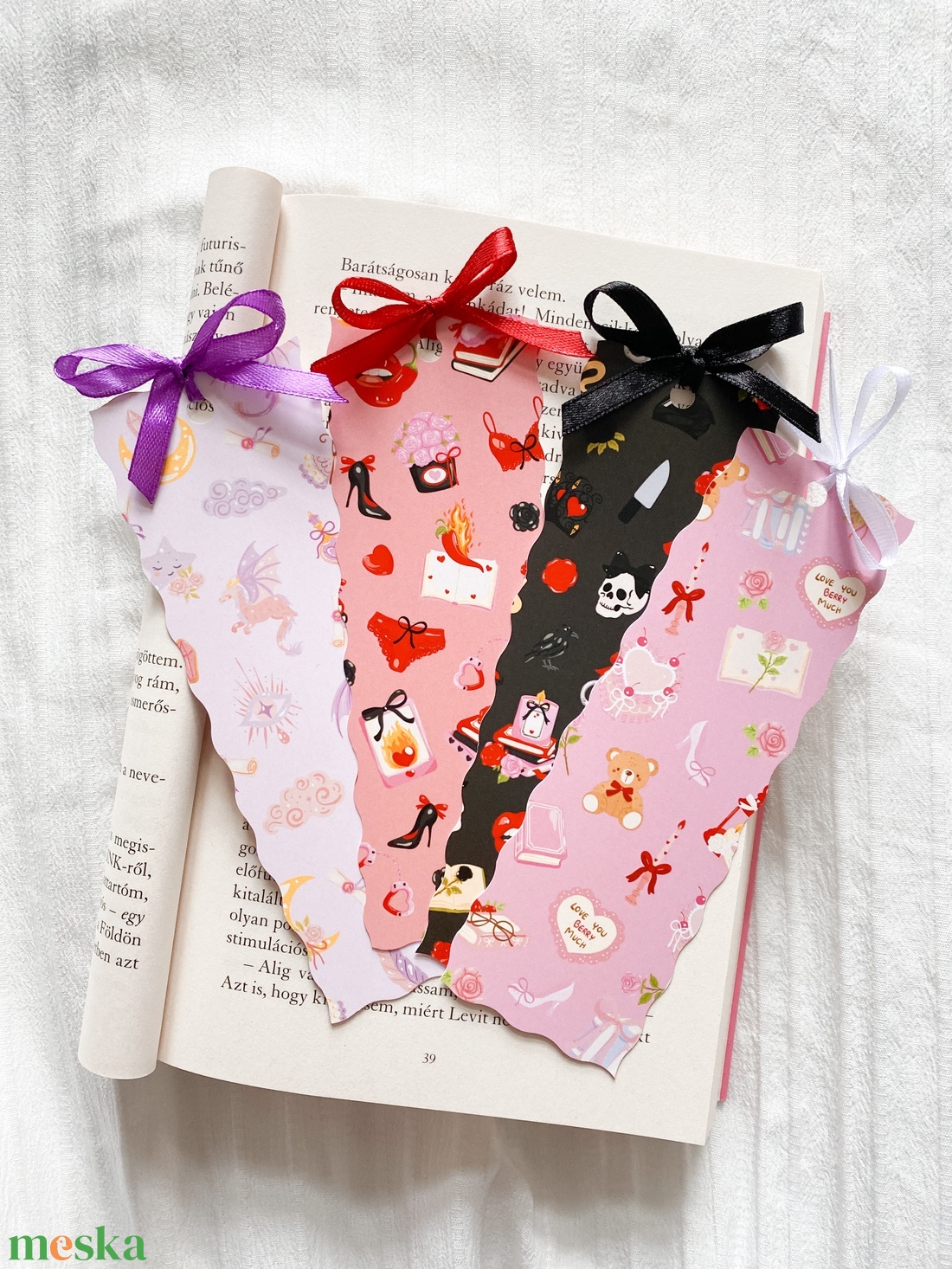 My taste of Love - könyvjelző - könyv & zene - könyvjelző - Meska.hu