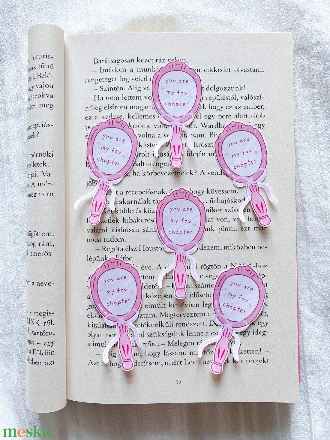 You are my fav chapter - matrica - otthon & életmód - papír, írószer - matrica, matrica csomag - Meska.hu