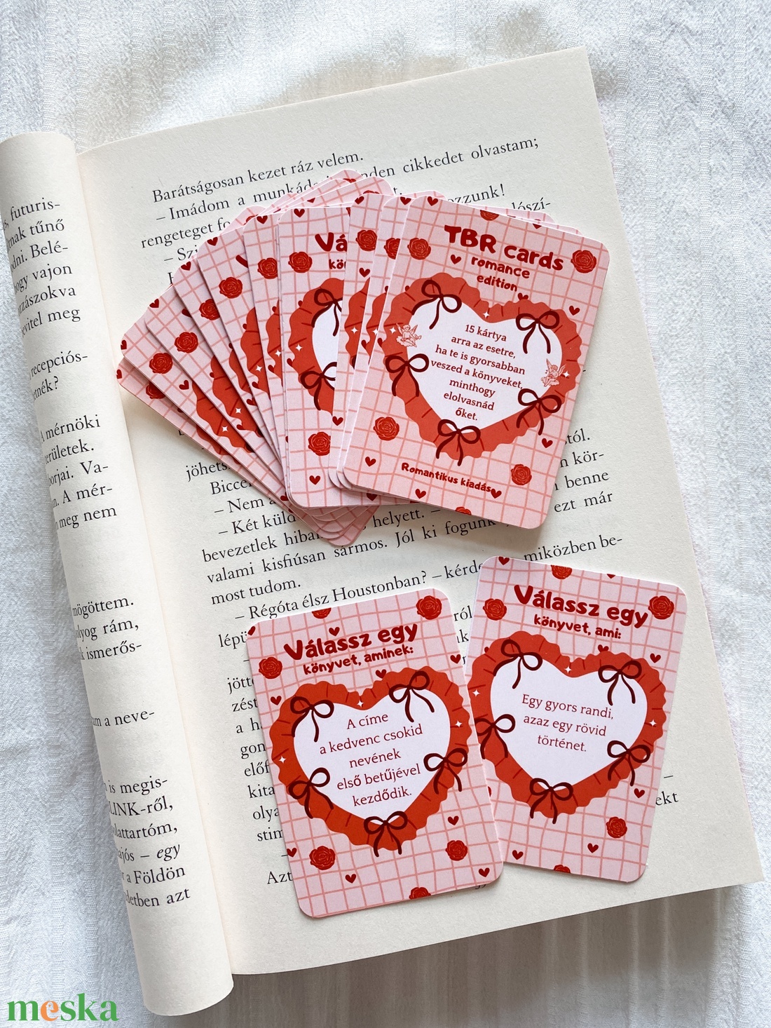 TBR kártyapakli - ROMANCE kiadás - játék & sport - táblajáték és kártyajáték - kártya - Meska.hu