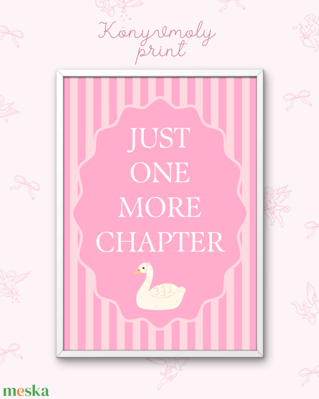 Just one more chapter - print - otthon & életmód - dekoráció - kép & falikép - poszter - Meska.hu