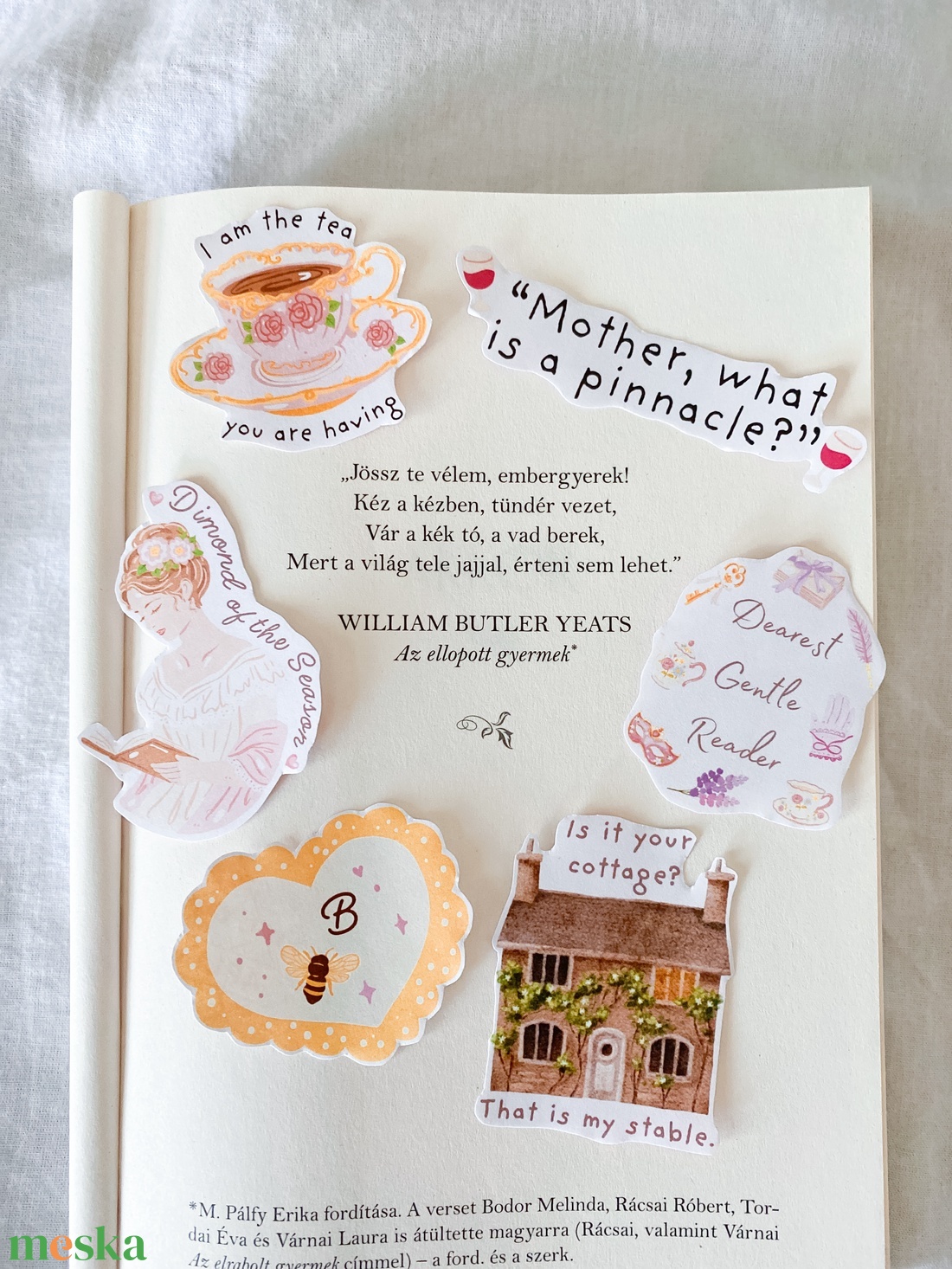 Bridgerton - matrica csomag - otthon & életmód - papír, írószer - matrica, matrica csomag - Meska.hu