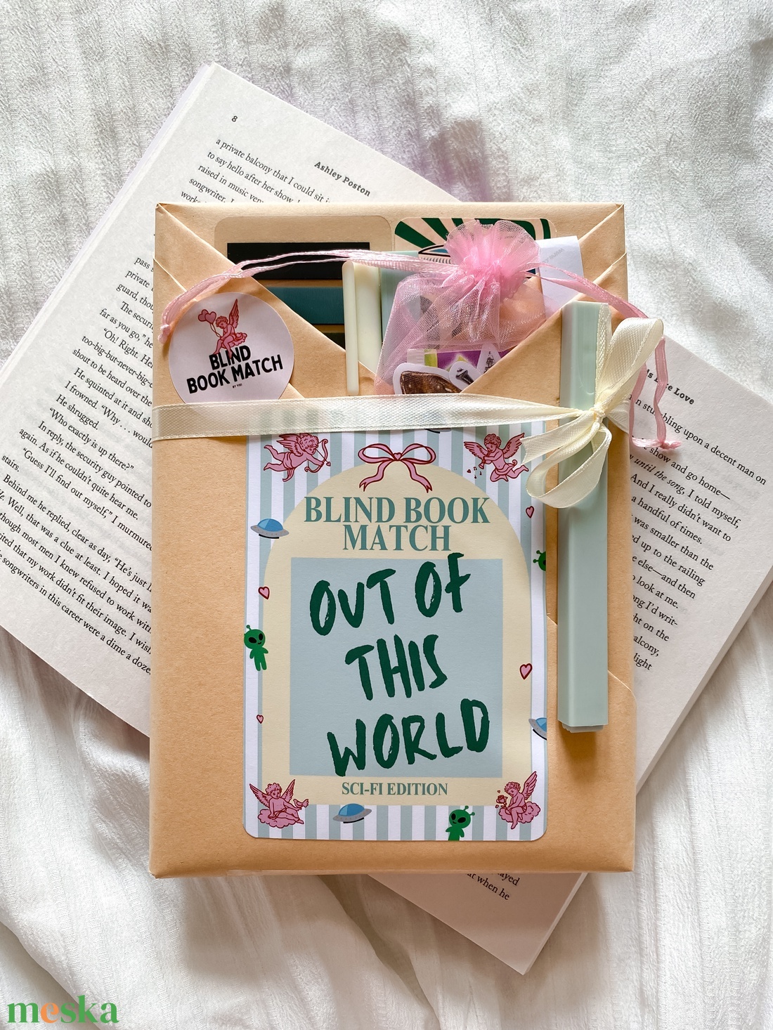 Blind date with a book (sci-fi) - könyves zsákbamacska - könyv & zene - könyv - Meska.hu