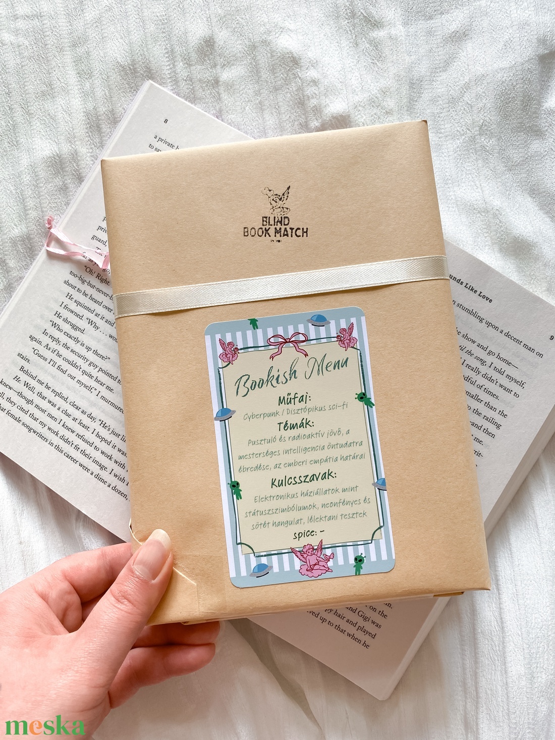 Blind date with a book (sci-fi) - könyves zsákbamacska - könyv & zene - könyv - Meska.hu