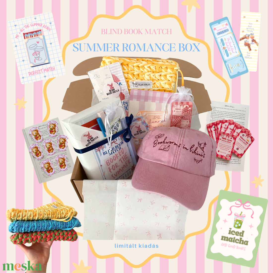 Limitált Summer Romance Box - könyv & zene - könyv - Meska.hu
