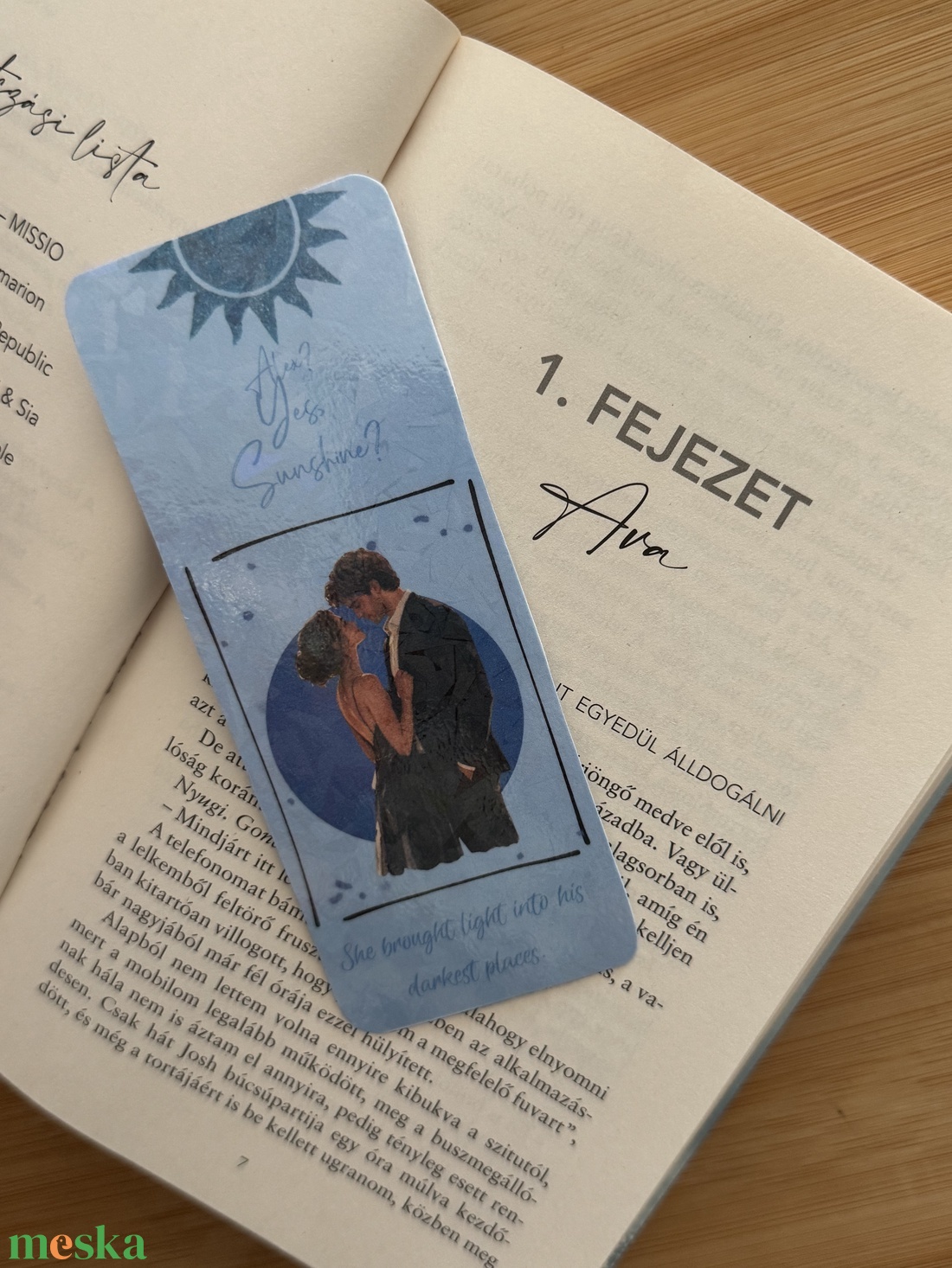 Könyvjelző- Twisted love sorozat - könyv & zene - könyvjelző - Meska.hu