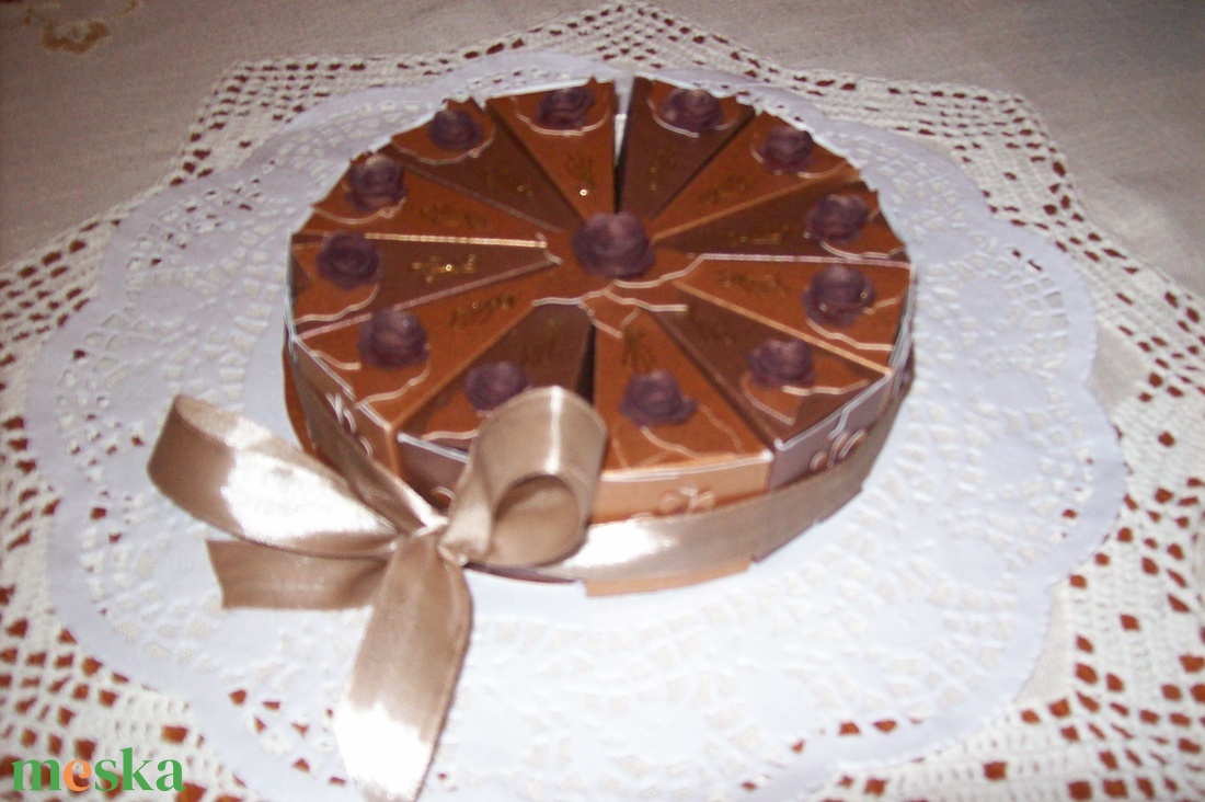 Party torta - csokoládé, mini - - Meska.hu Party torta - csokoládé, mini - - Meska.hu