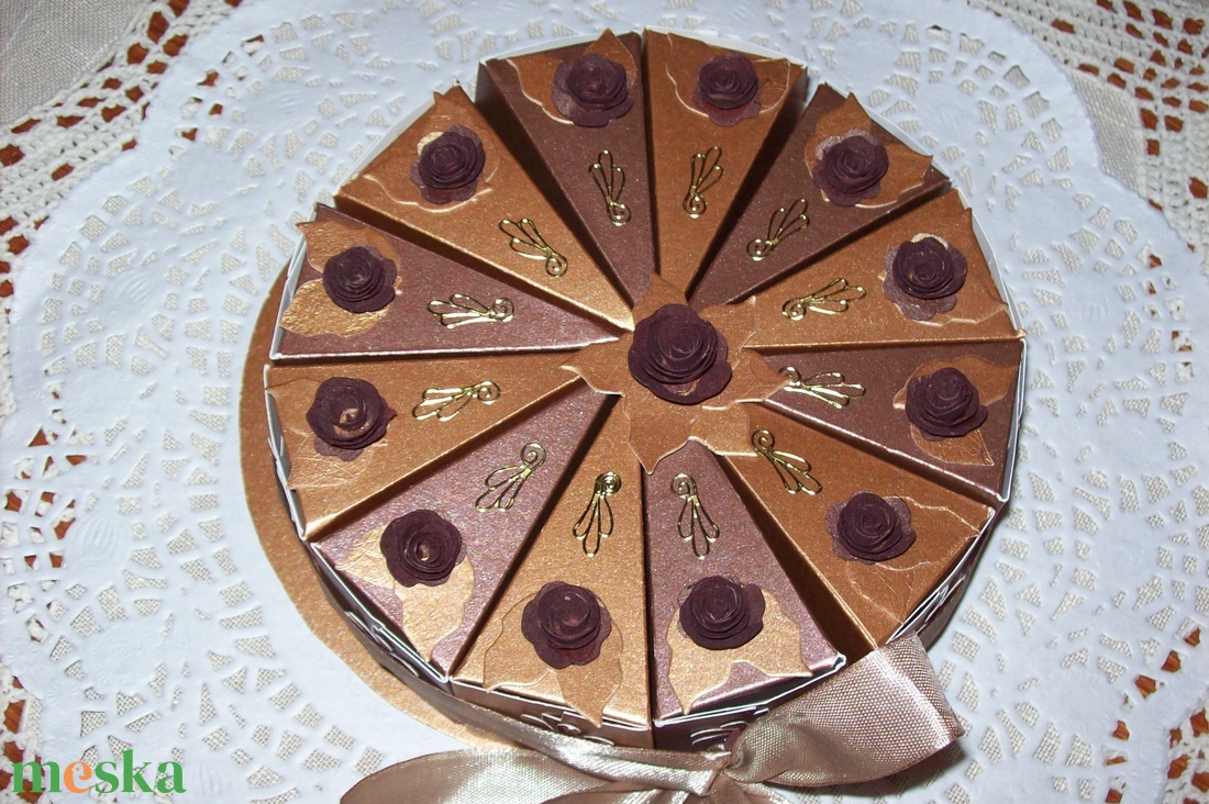 Party torta - csokoládé, mini - - Meska.hu Party torta - csokoládé, mini - - Meska.hu