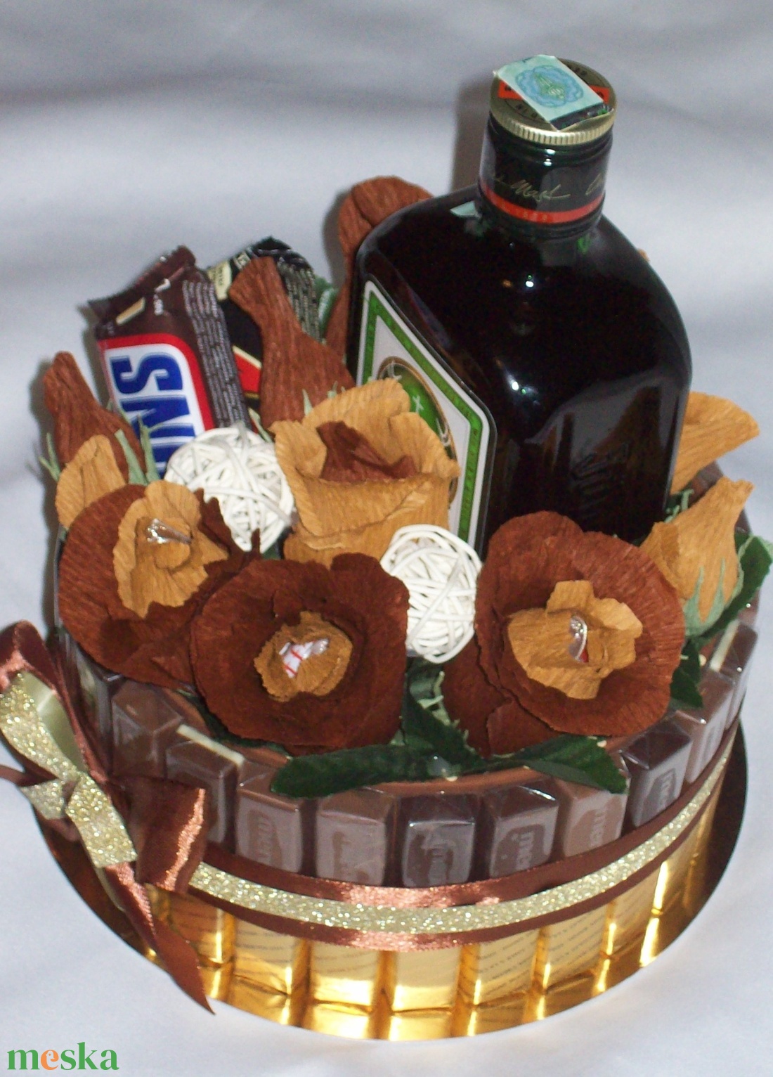 Csokicsokor- torta, édesség, virág, ital - otthon & életmód - dekoráció - virágdísz és tartó - csokor & virágdísz - Meska.hu Csokicsokor- torta, édesség, virág, ital - otthon & életmód - dekoráció - virágdísz és tartó - csokor & virágdísz - Meska.hu