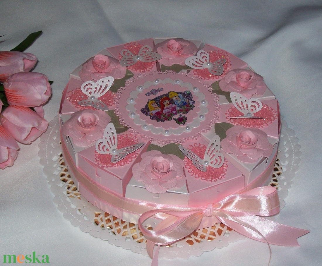Ovis kínáló torta- rózsaszín-barack-pink, Disney hercegnős - otthon & életmód - papír, írószer - ajándékozás kellékei - papírtorta - Meska.hu Ovis kínáló torta- rózsaszín-barack-pink, Disney hercegnős - otthon & életmód - papír, írószer - ajándékozás kellékei - papírtorta - Meska.hu