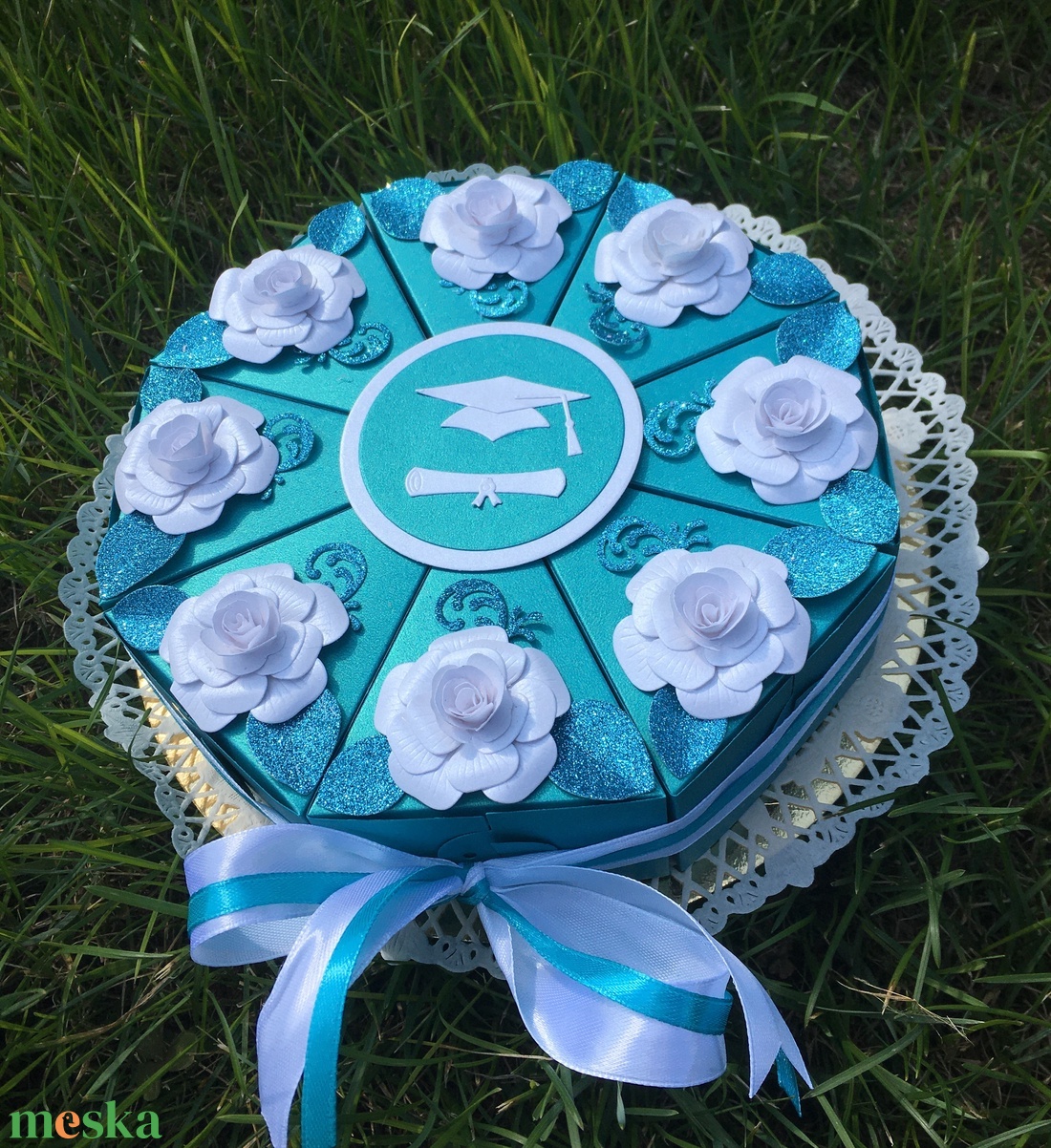 Pénzajándék átadó torta diplomaosztóra - otthon & életmód - papír, írószer - ajándékozás kellékei - papírtorta - Meska.hu Pénzajándék átadó torta diplomaosztóra - otthon & életmód - papír, írószer - ajándékozás kellékei - papírtorta - Meska.hu